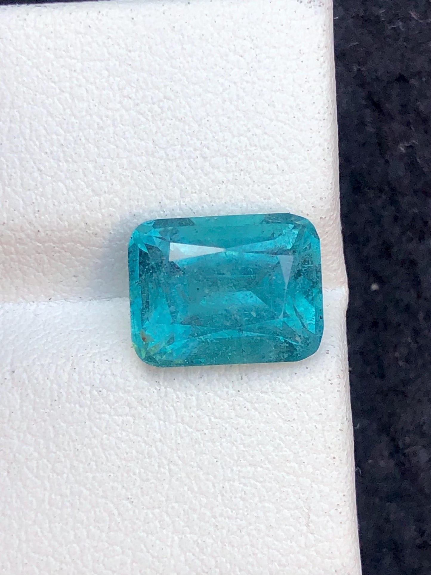 Blue Tourmaline Faceted 3.70 ct - Calibrated Stone for Fine Settings