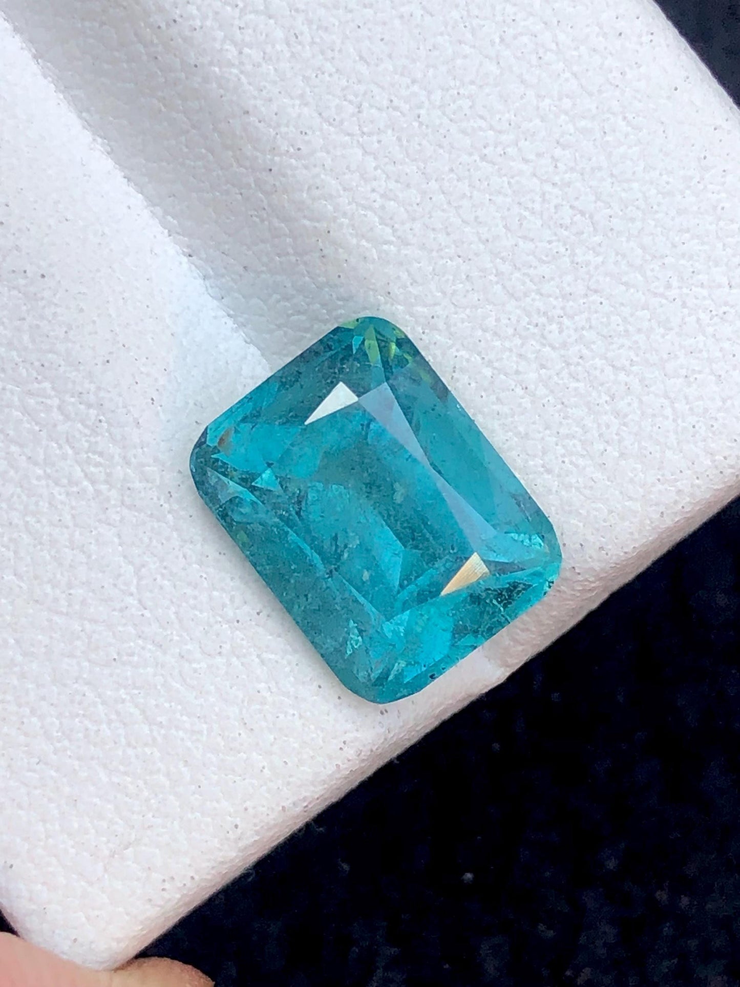 Blue Tourmaline Faceted 3.70 ct - Calibrated Stone for Fine Settings