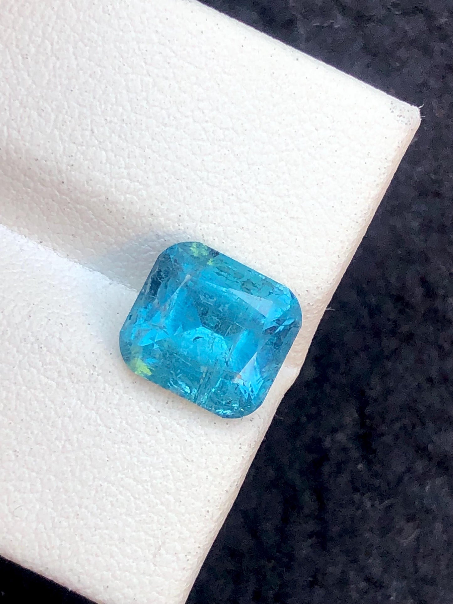 Blue Tourmaline Faceted 3.15 ct - Loose Stone for Fine Jewelry