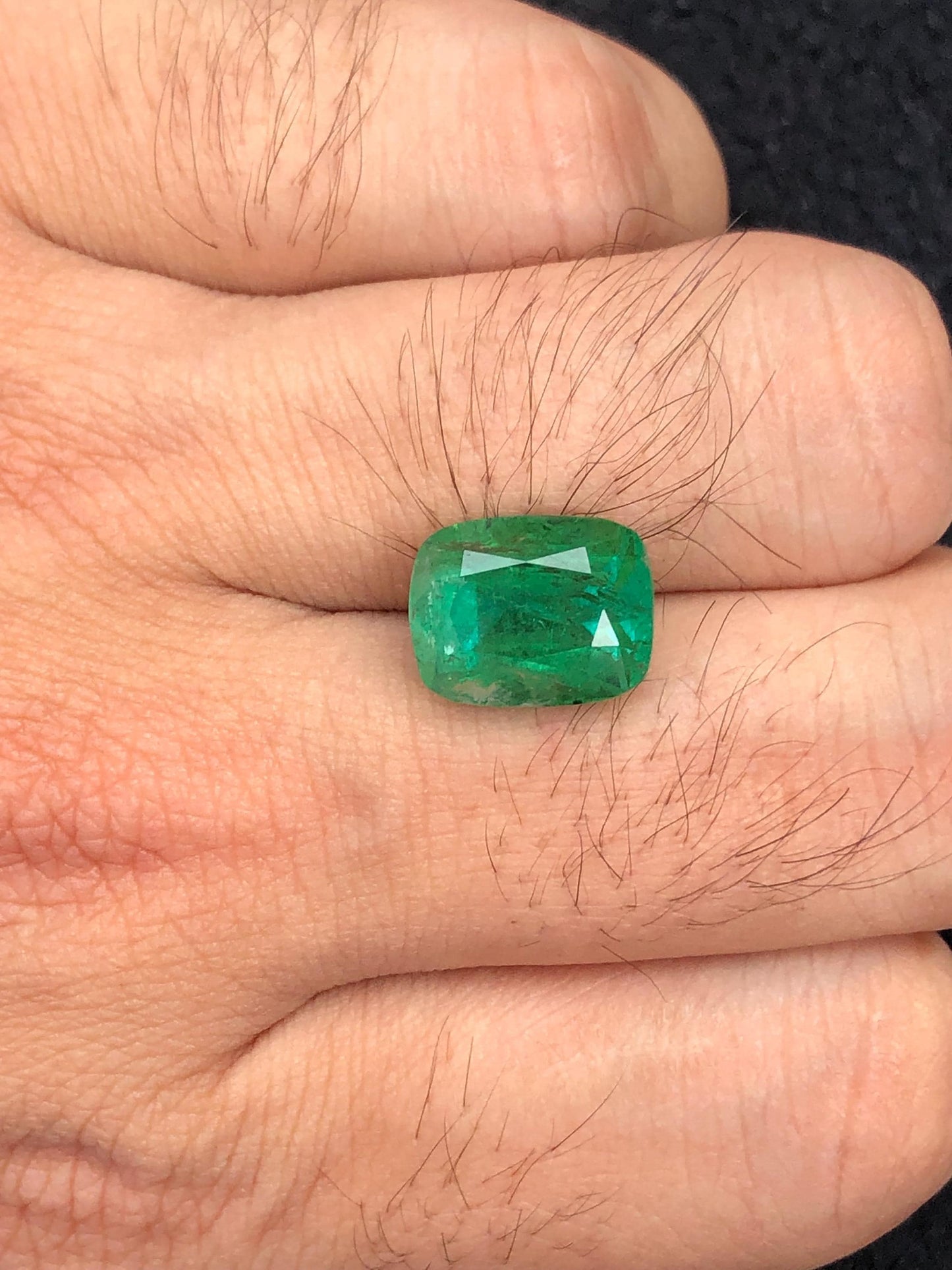 Green Tourmaline Faceted 8.70 ct - Natural Gem for Statement Ring