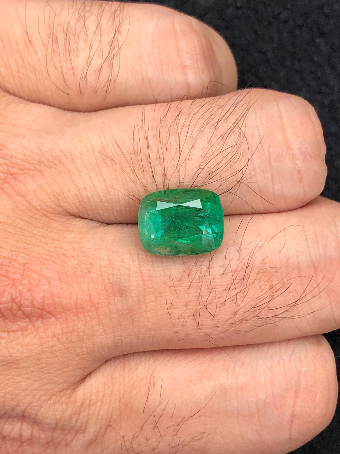 Green Tourmaline Faceted 8.70 ct - Natural Gem for Statement Ring