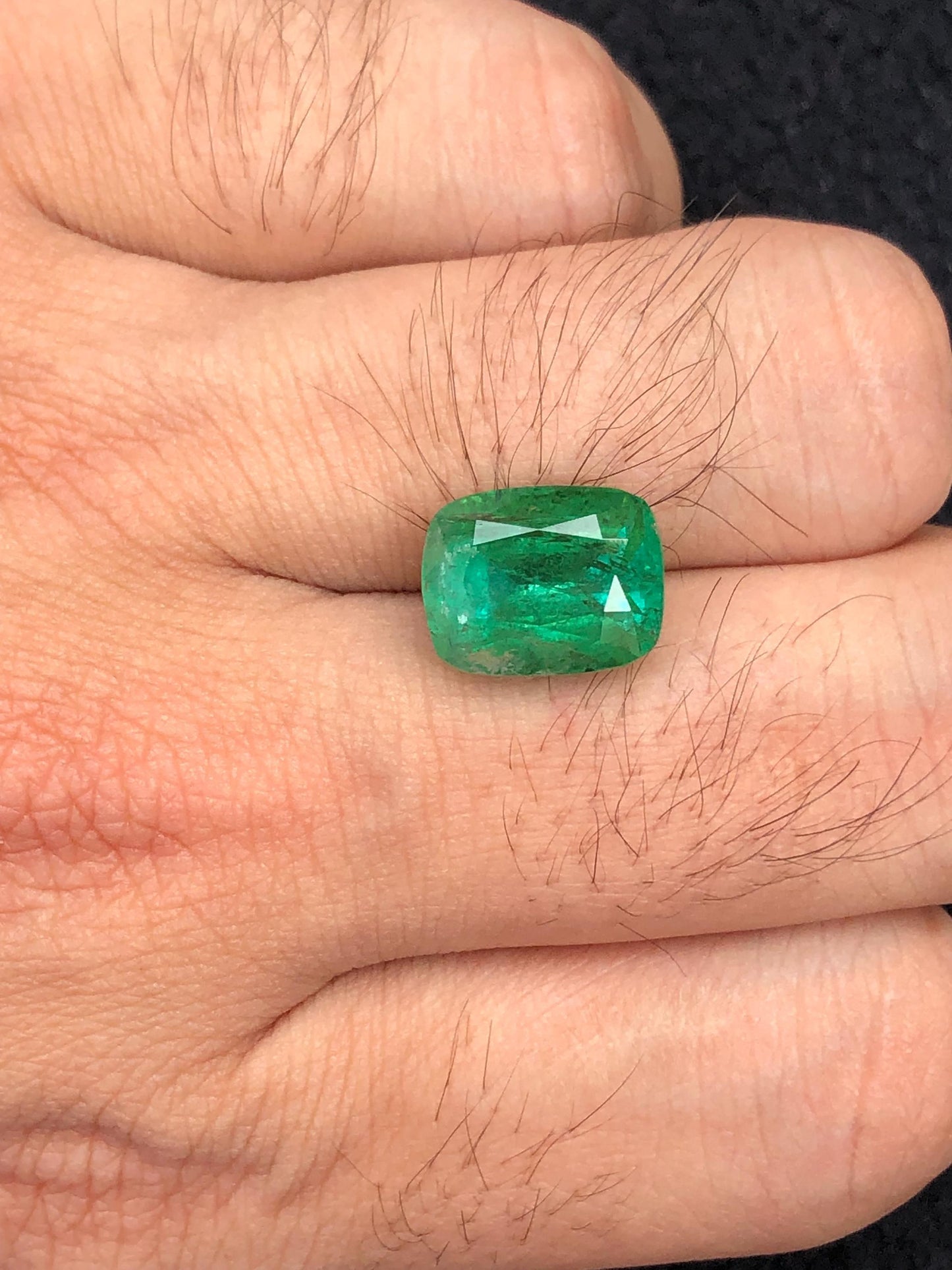 Green Tourmaline Faceted 8.70 ct - Natural Gem for Statement Ring
