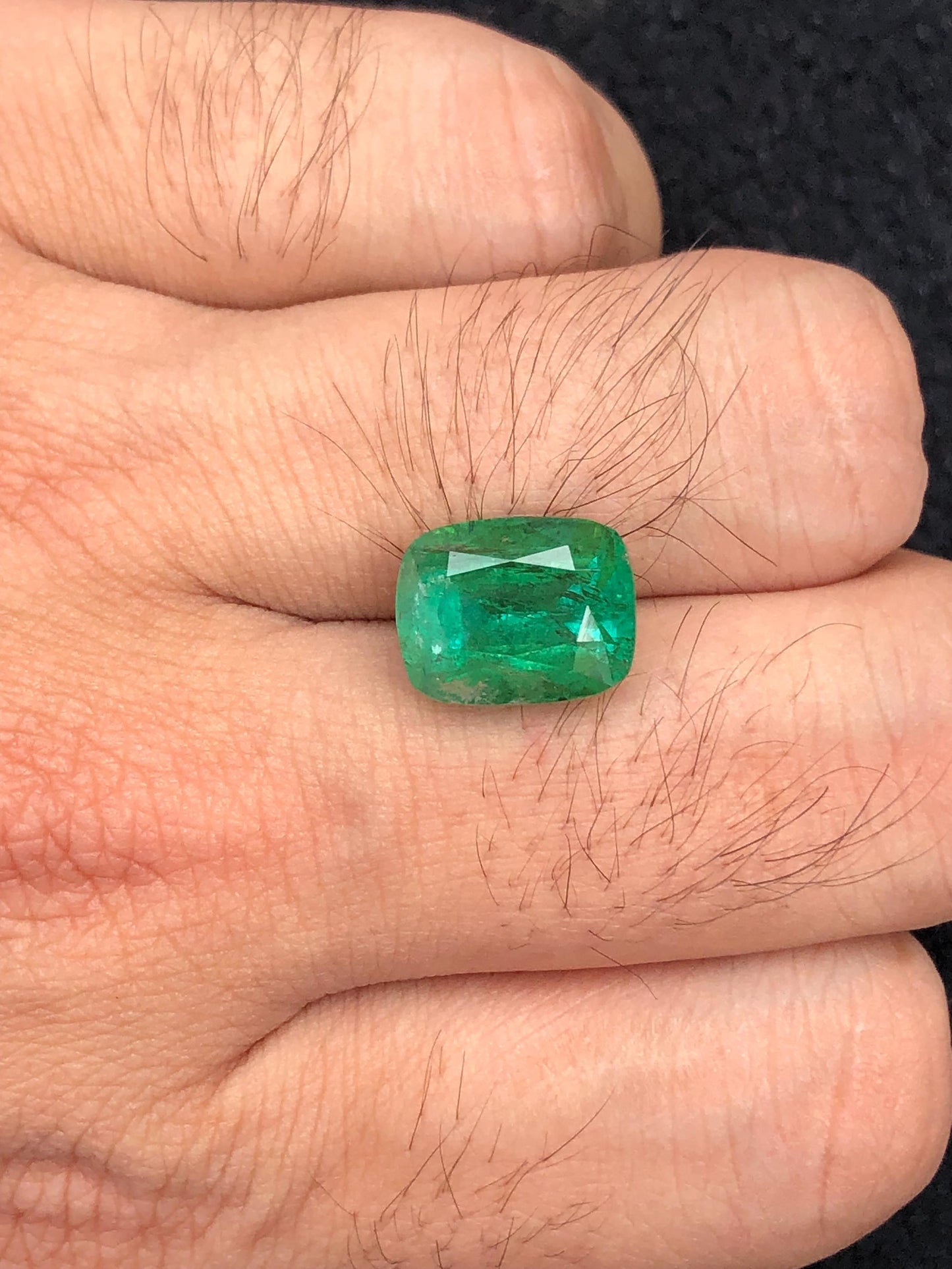 Green Tourmaline Faceted 8.70 ct - Natural Gem for Statement Ring
