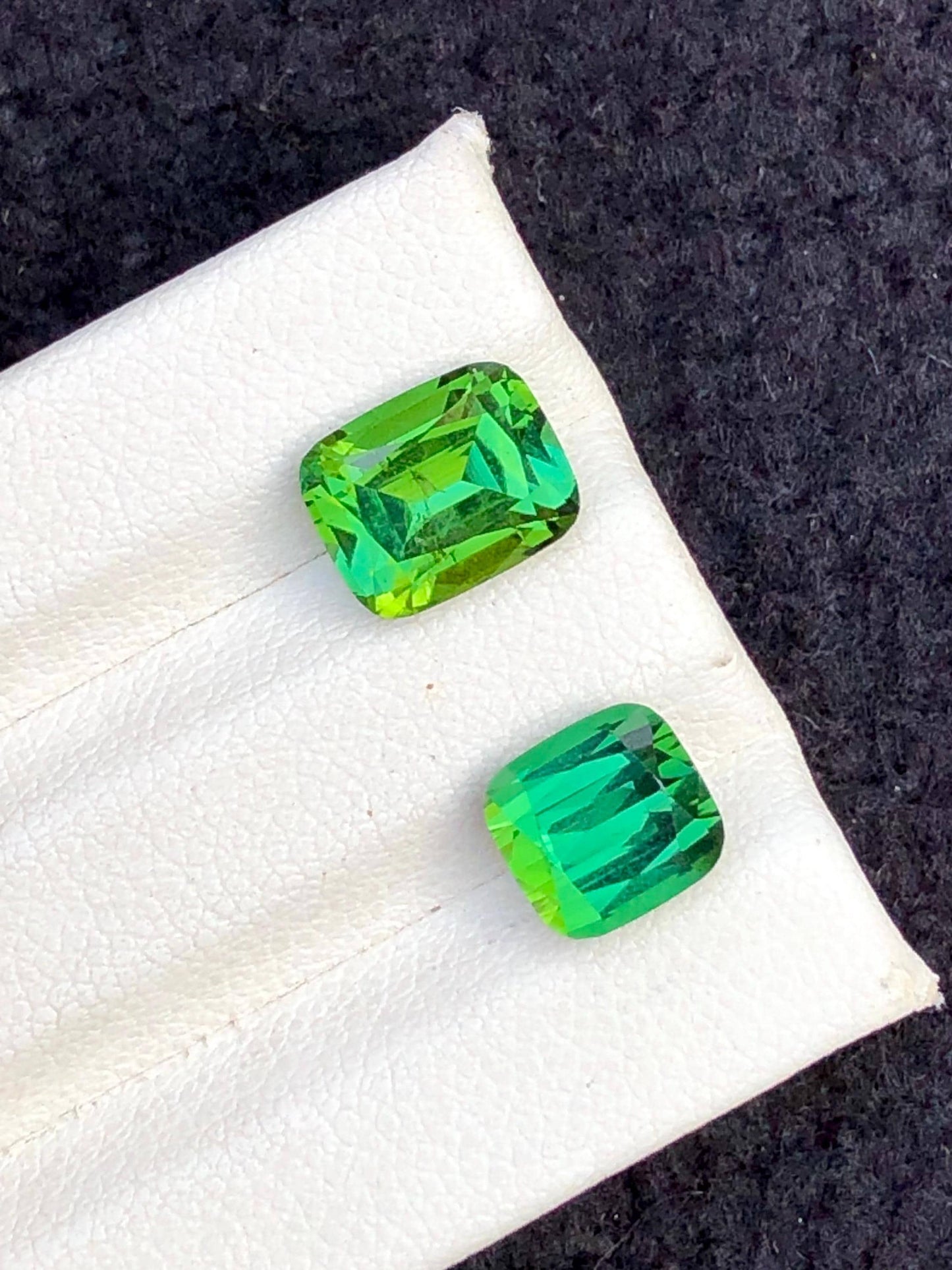 Green Tourmaline Faceted Lot 5 ct - Natural Afghan Gem Collection