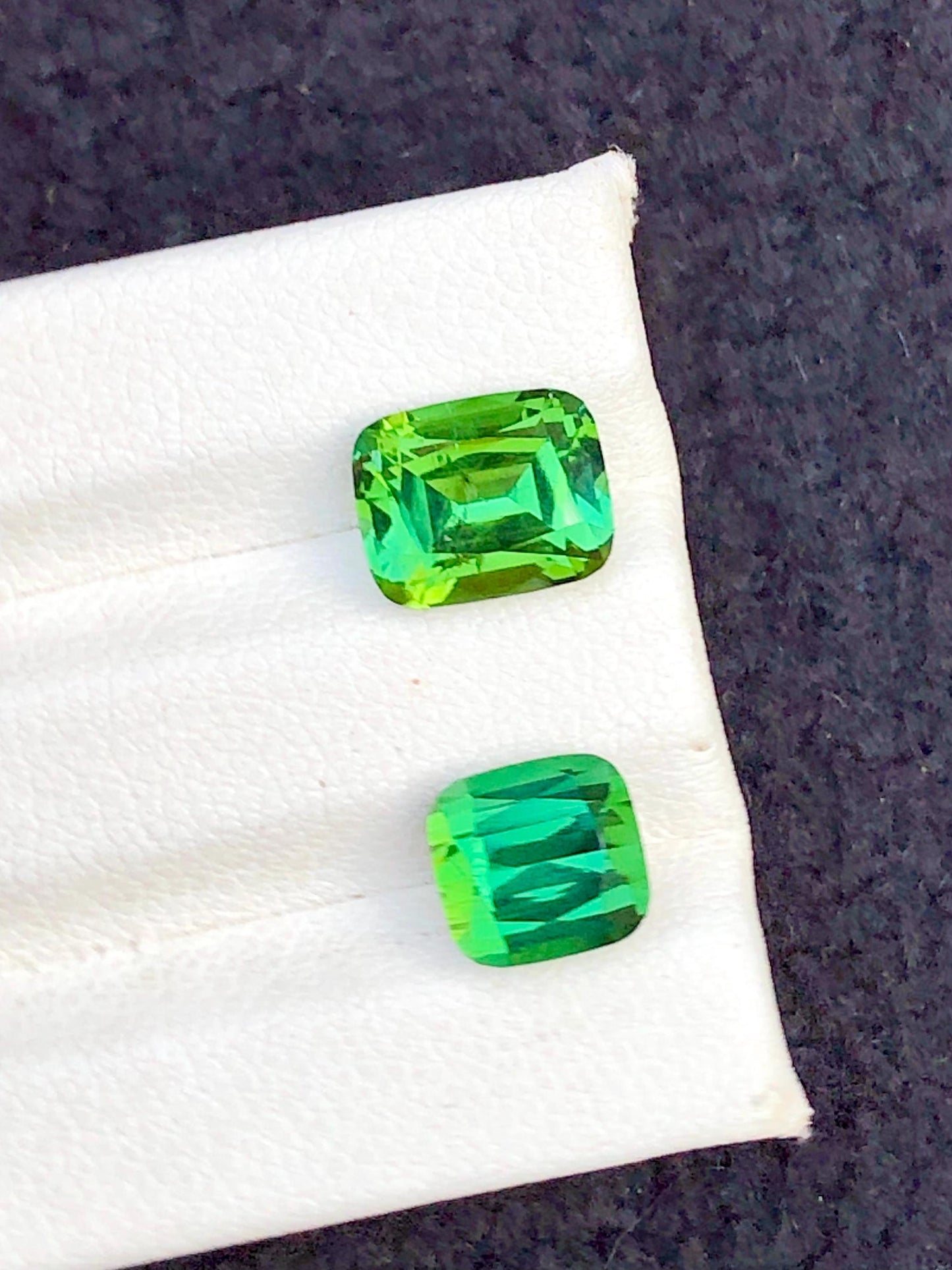 Green Tourmaline Faceted Lot 5 ct - Natural Afghan Gem Collection