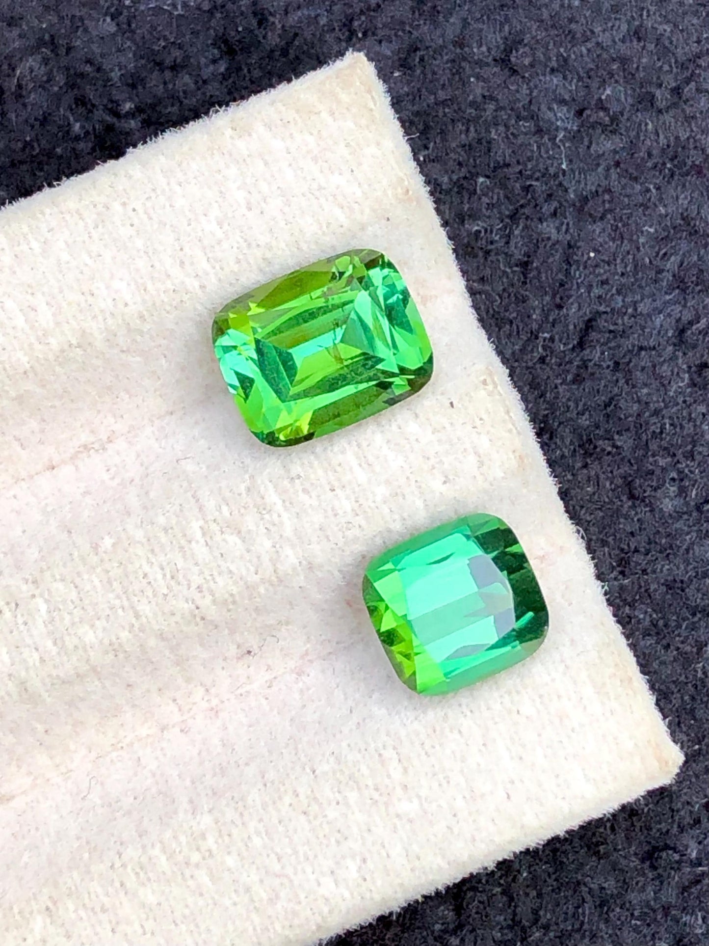 Green Tourmaline Faceted Lot 5 ct - Natural Afghan Gem Collection