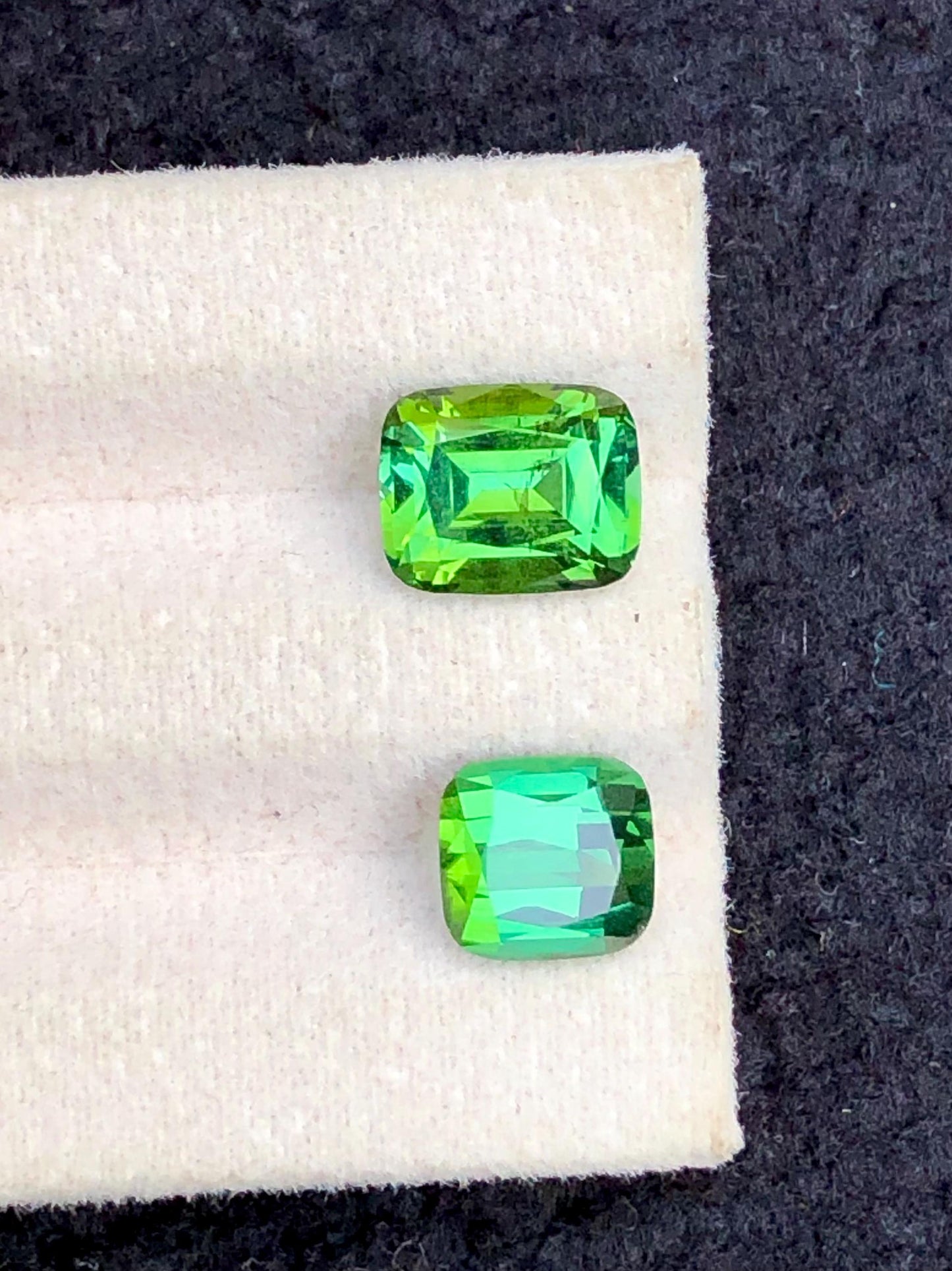 Green Tourmaline Faceted Lot 5 ct - Natural Afghan Gem Collection