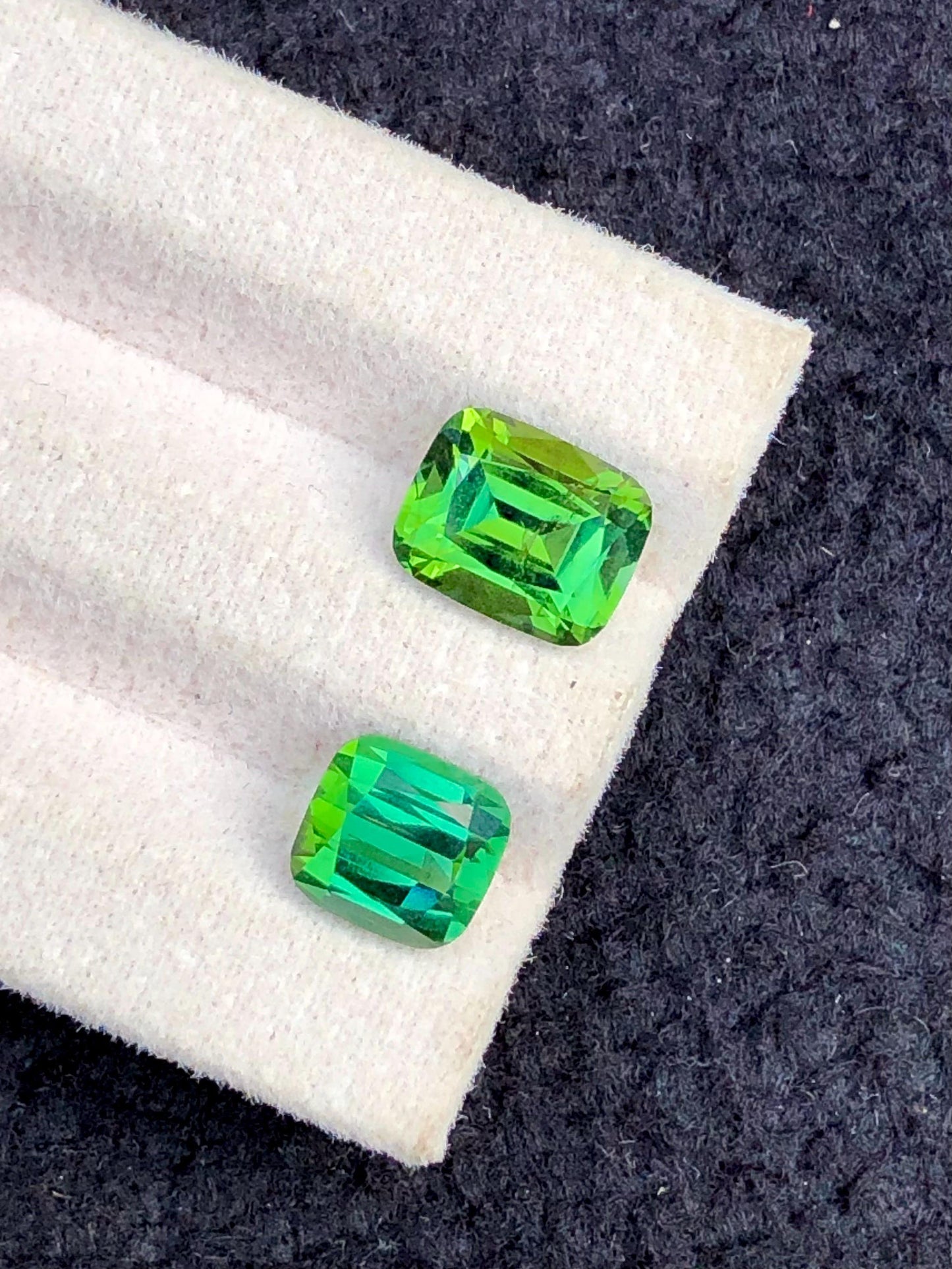 Green Tourmaline Faceted Lot 5 ct - Natural Afghan Gem Collection