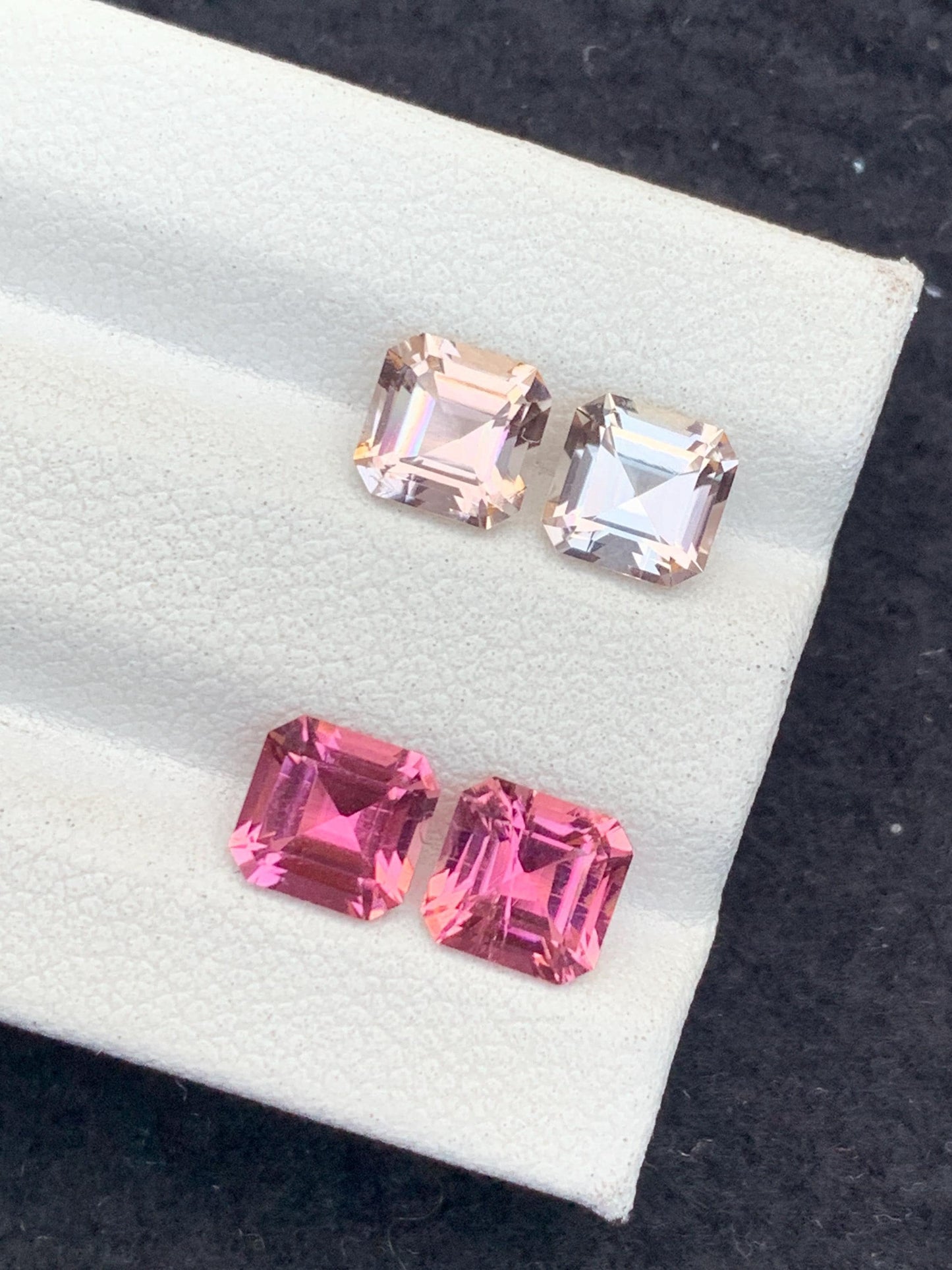 Tourmaline Faceted Pair 3.80 ct - Calibrated Gems for Fine Jewelry