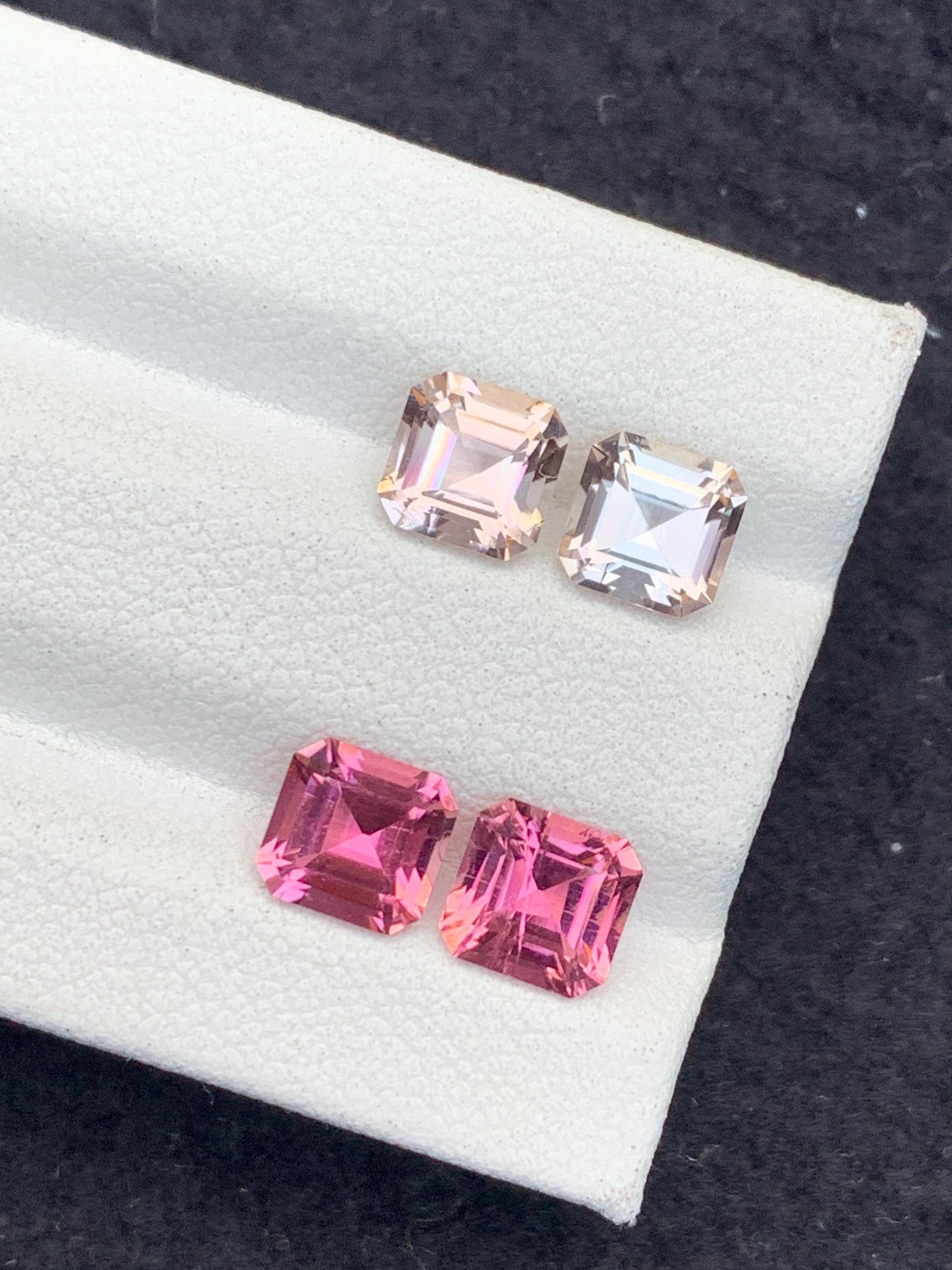 Tourmaline Faceted Pair 3.80 ct - Calibrated Gems for Fine Jewelry