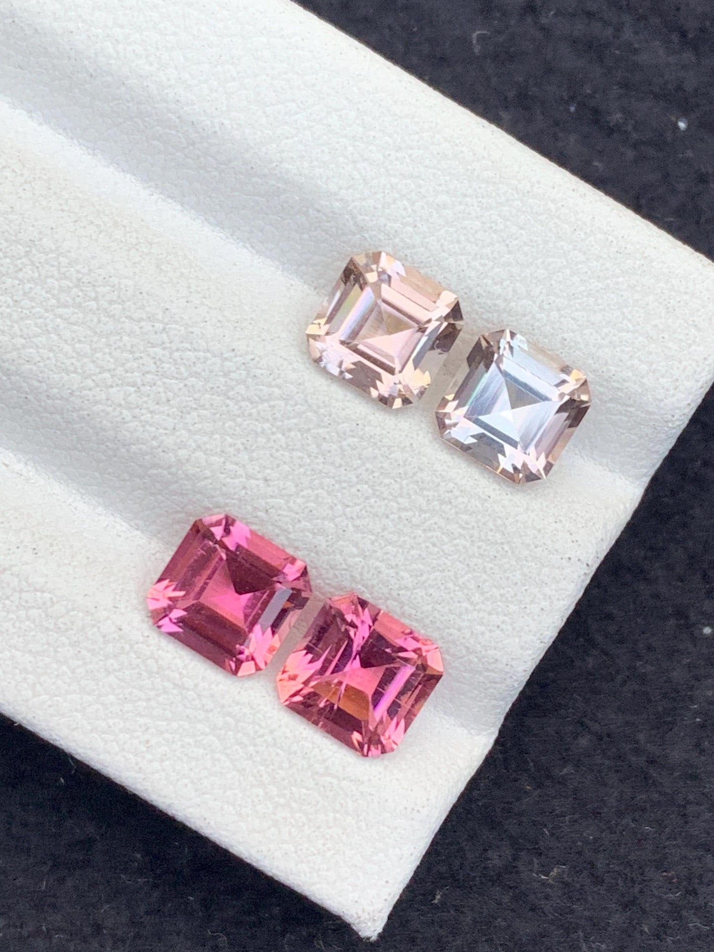 Tourmaline Faceted Pair 3.80 ct - Calibrated Gems for Fine Jewelry