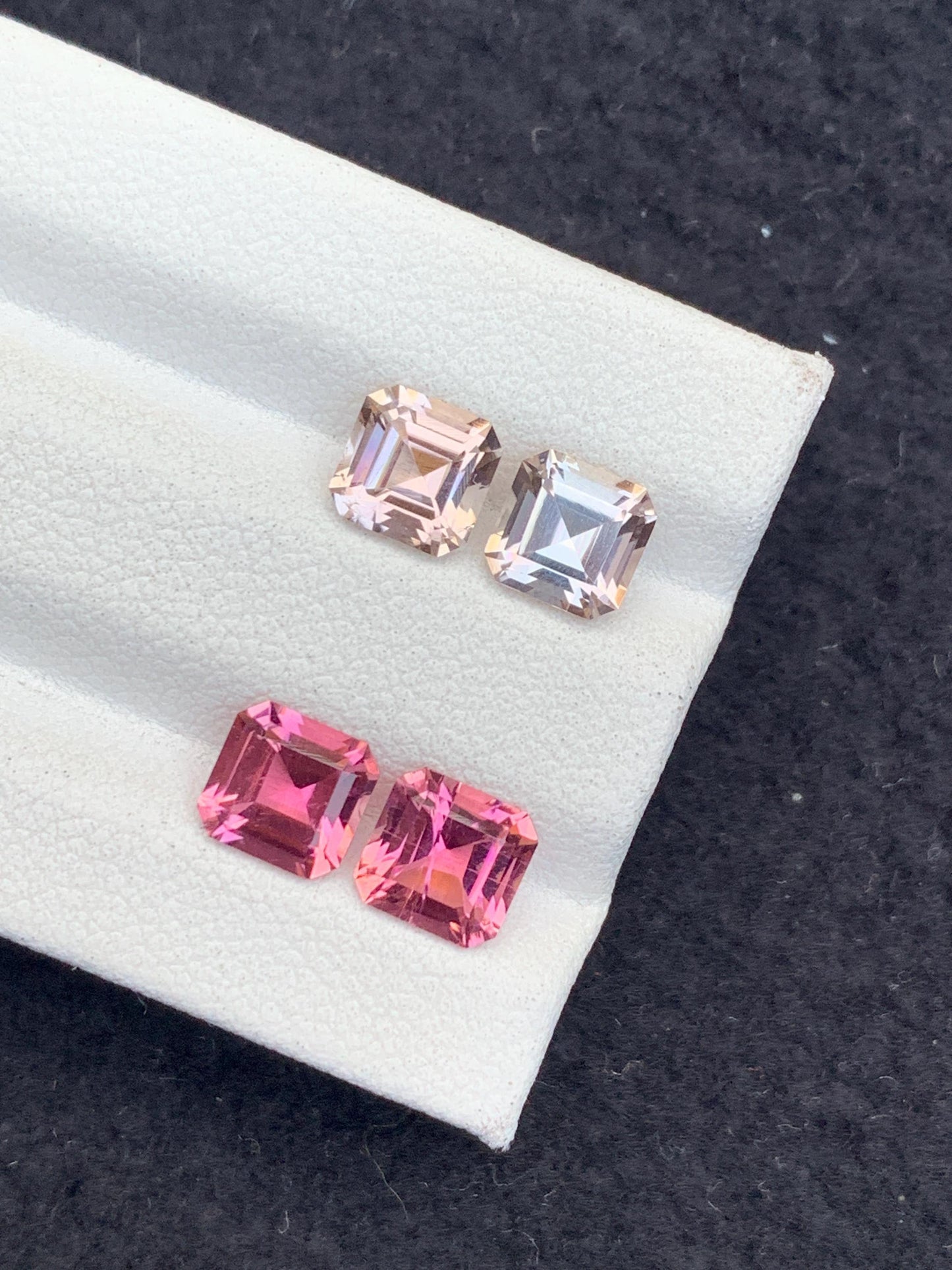 Tourmaline Faceted Pair 3.80 ct - Calibrated Gems for Fine Jewelry
