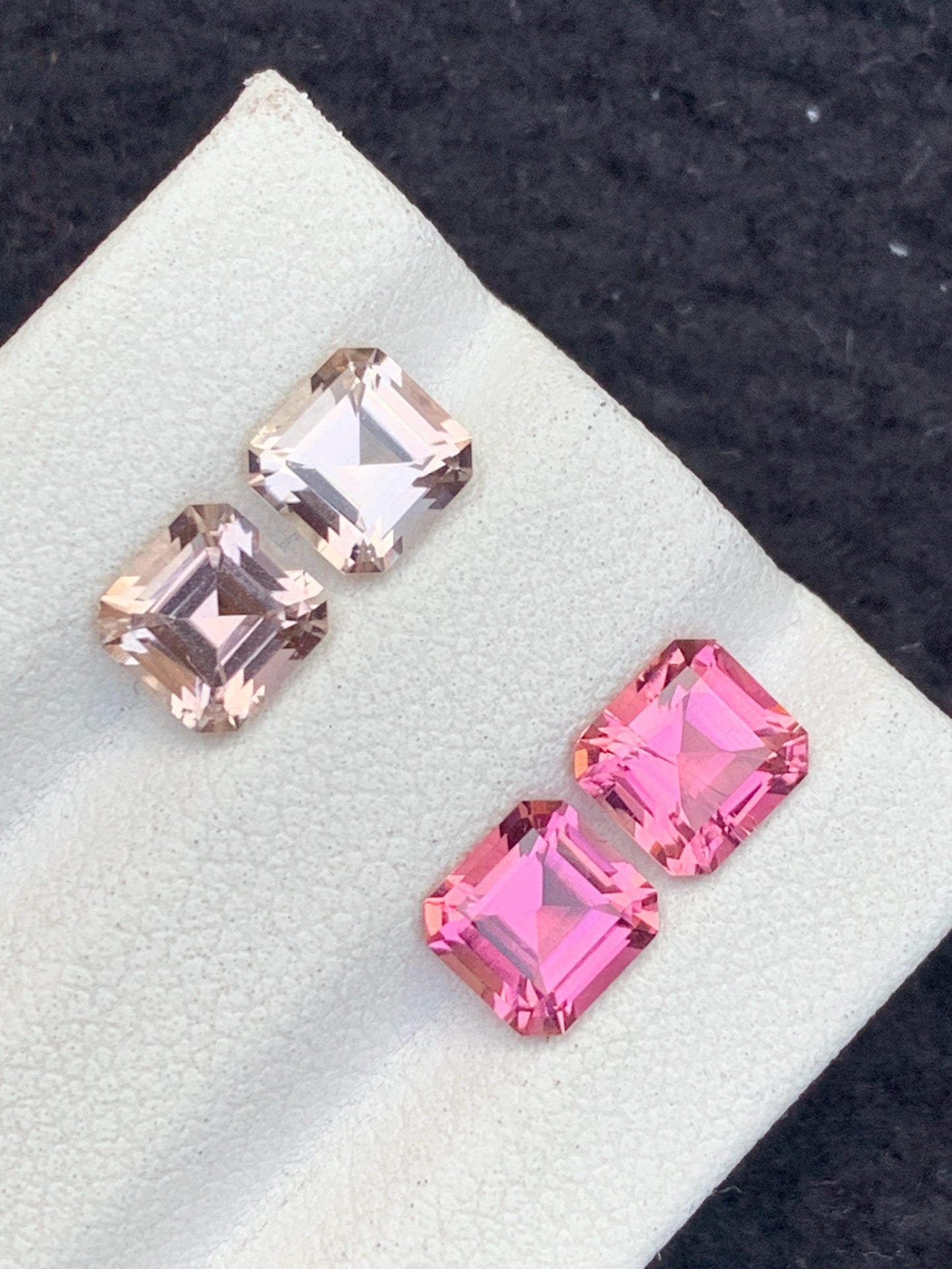 Tourmaline Faceted Pair 3.80 ct - Calibrated Gems for Fine Jewelry