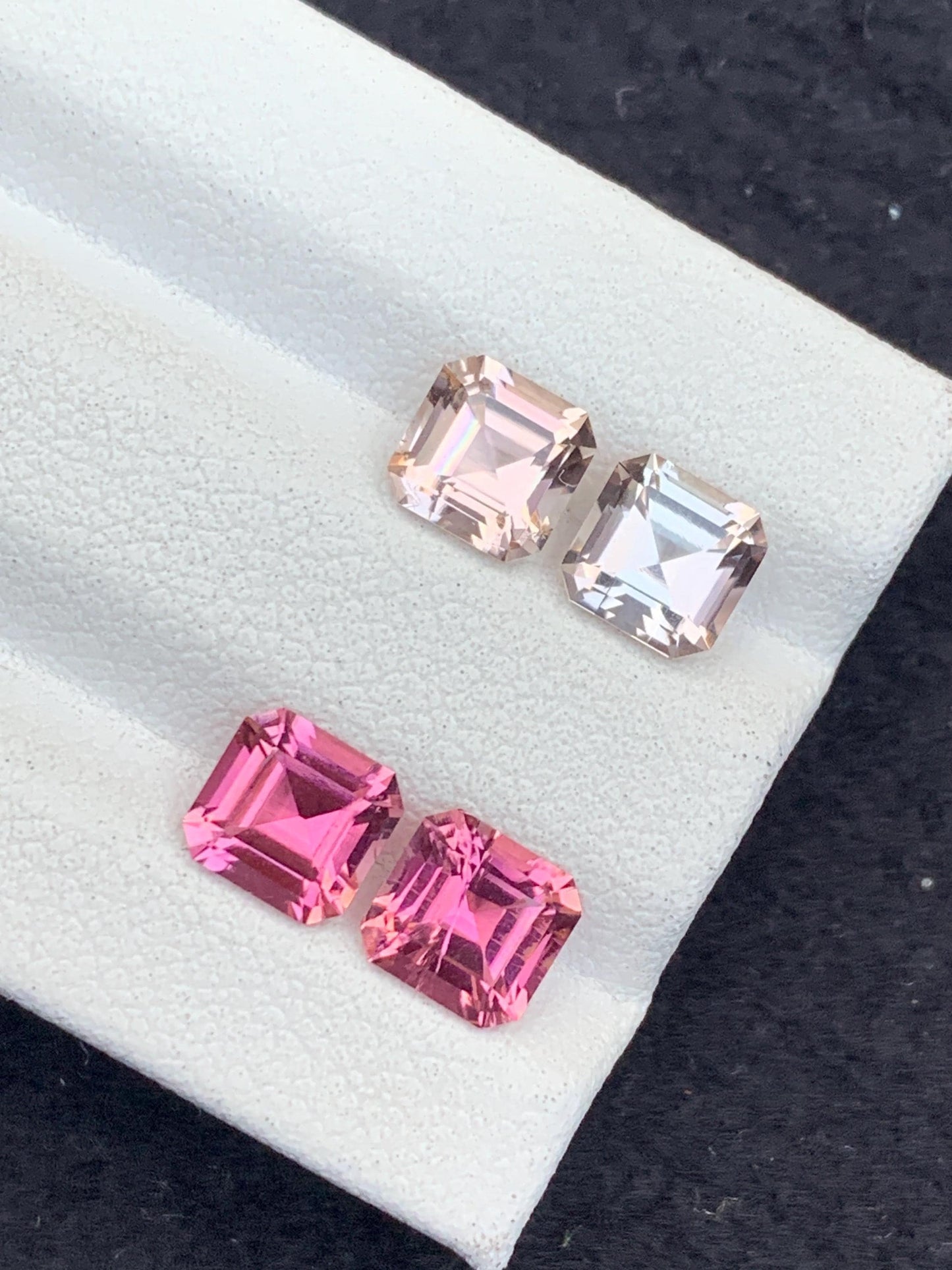 Tourmaline Faceted Pair 3.80 ct - Calibrated Gems for Fine Jewelry