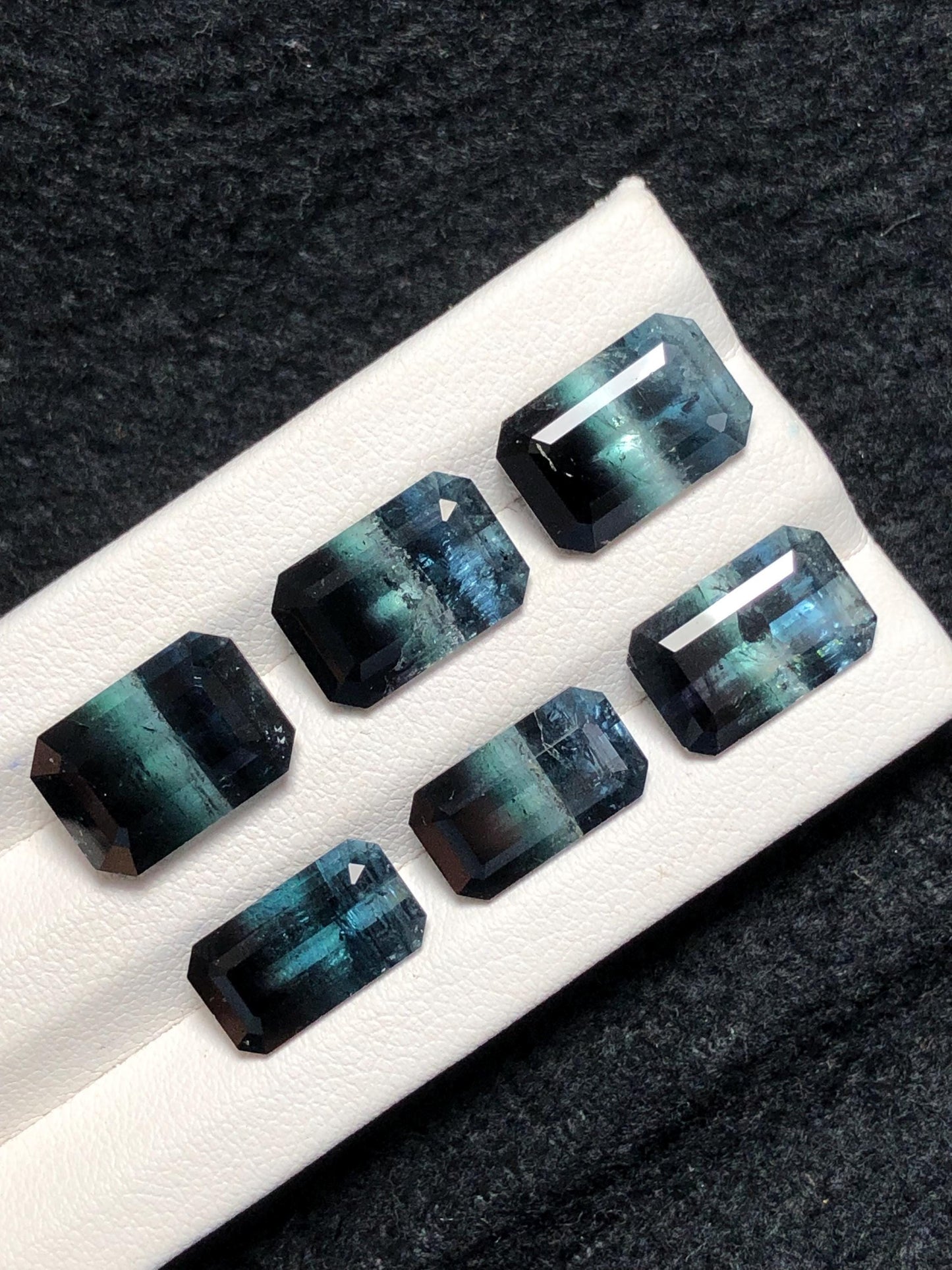 Tri Colour Tourmaline Crystal 32 ct - Unique Collector Mineral