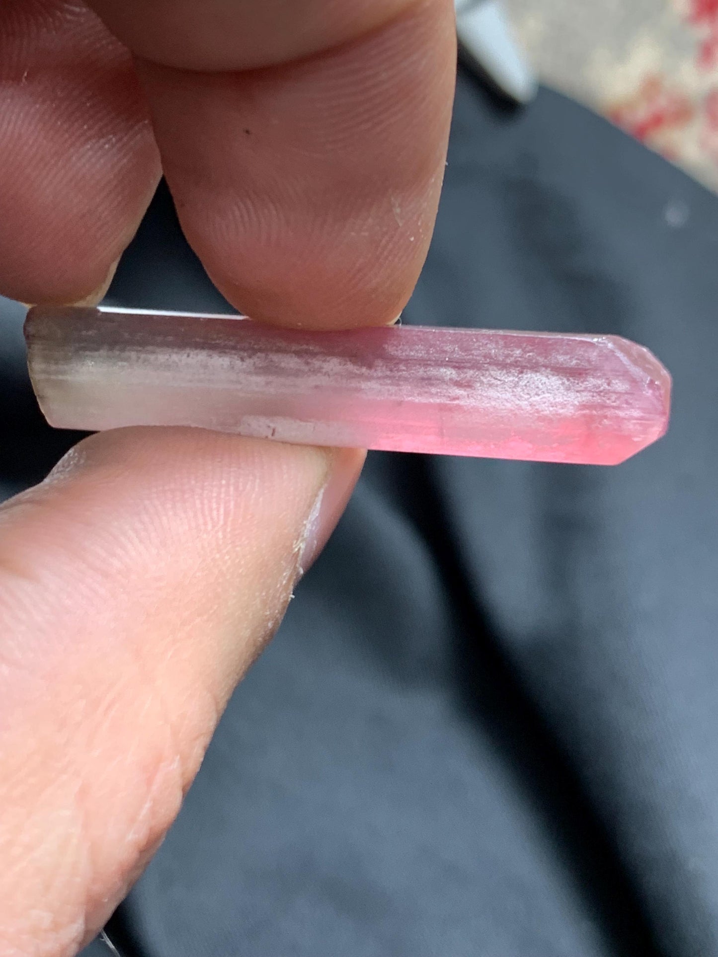 Pink Tourmaline Crystal 30 ct - Paprok Mine Collector Specimen