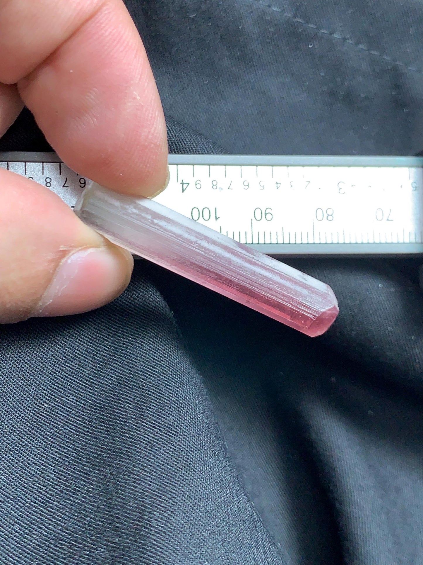 Pink Tourmaline Crystal 30 ct - Paprok Mine Collector Specimen