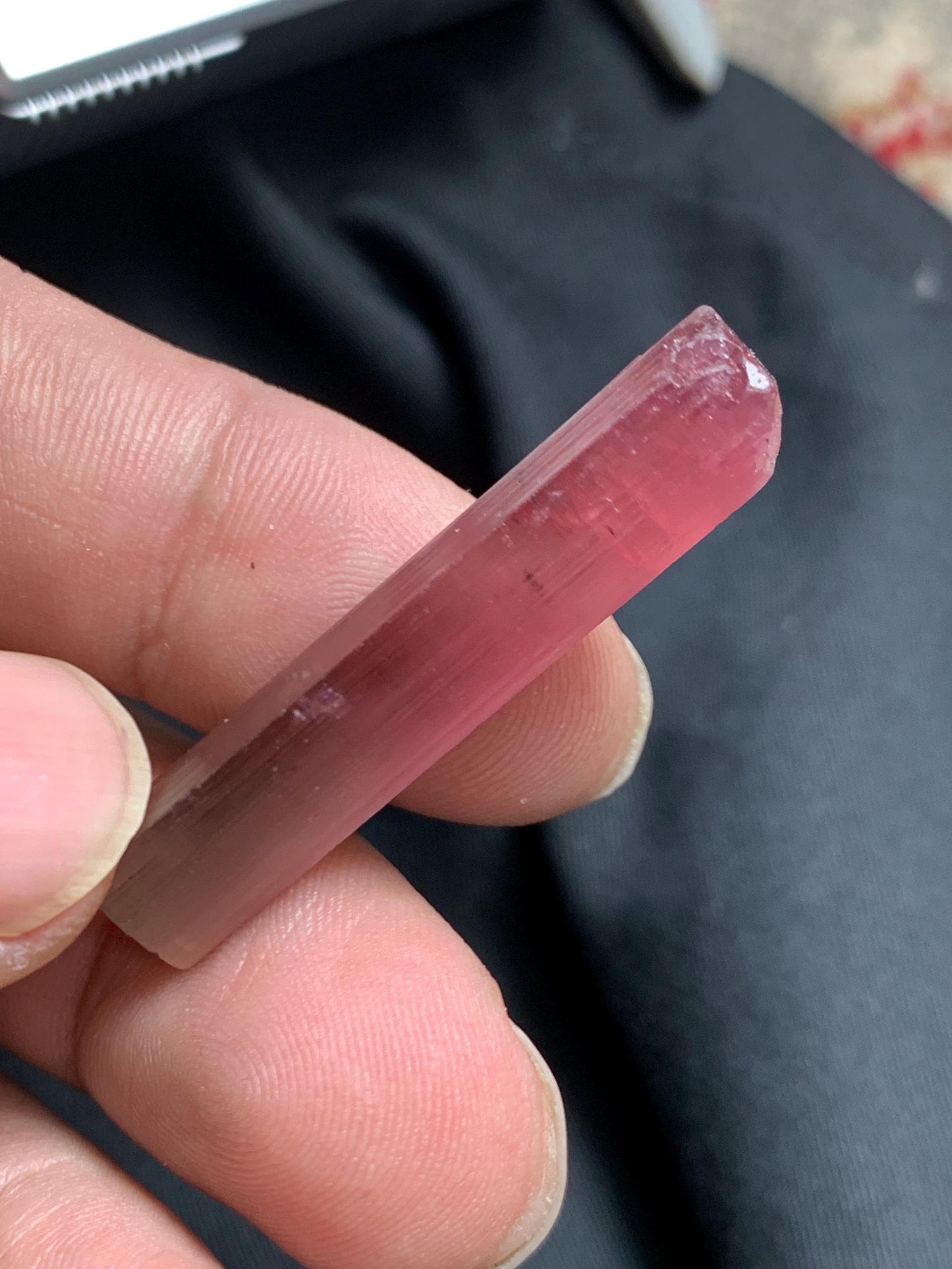 Pink Tourmaline Crystal 30 ct - Paprok Mine Collector Specimen