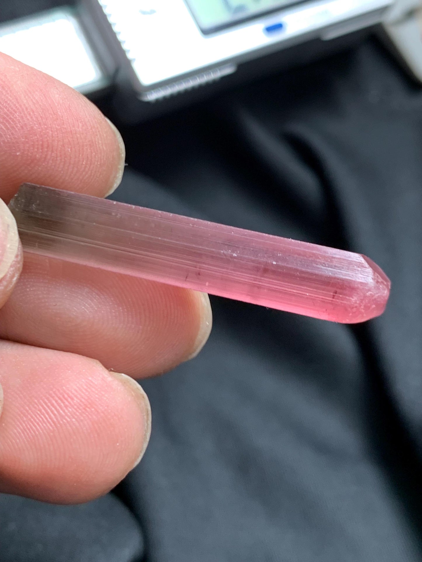 Pink Tourmaline Crystal 30 ct - Paprok Mine Collector Specimen