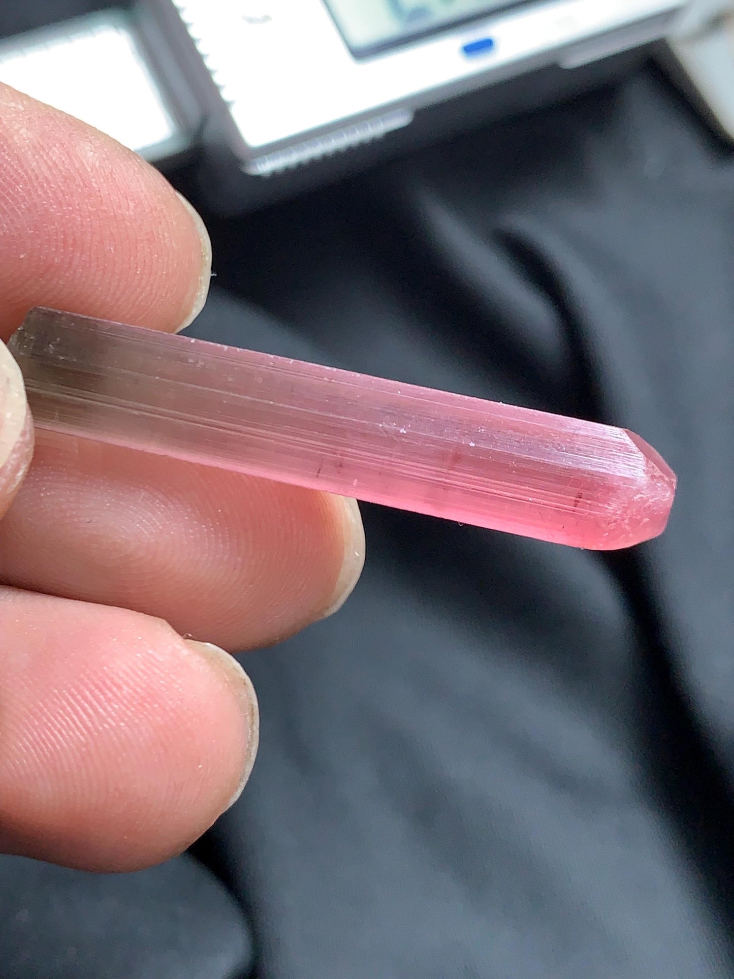 Pink Tourmaline Crystal 30 ct - Paprok Mine Collector Specimen