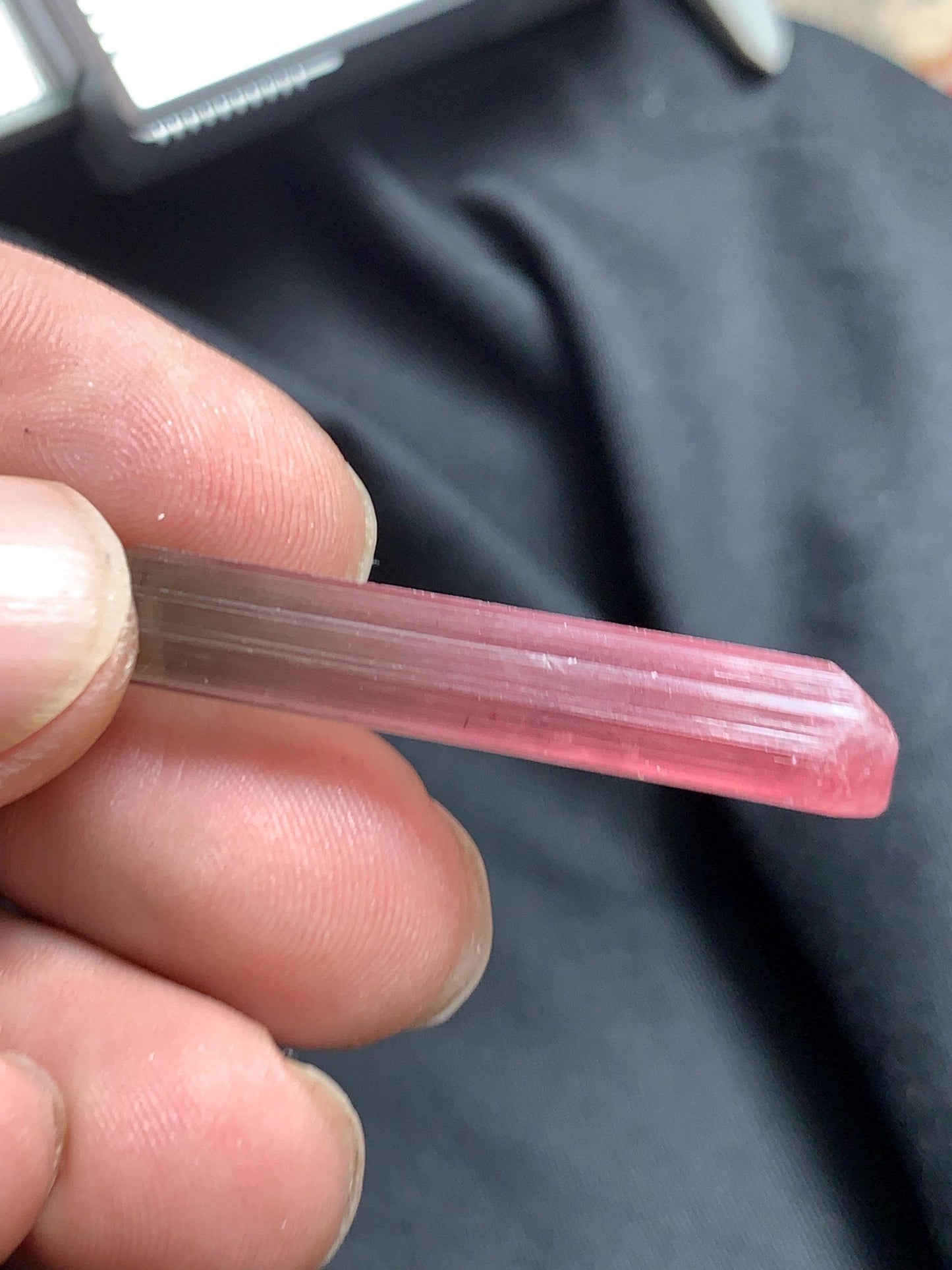 Pink Tourmaline Crystal 30 ct - Paprok Mine Collector Specimen