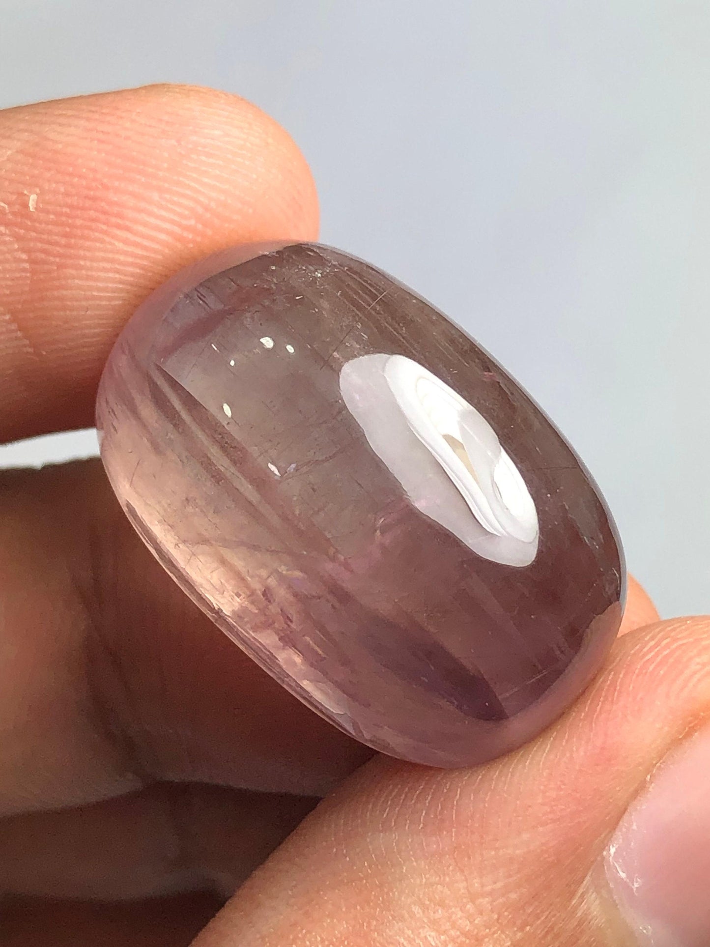 Diaspore Cabochon 51.70 ct - Rare Afghan Gem for Timeless Beauty