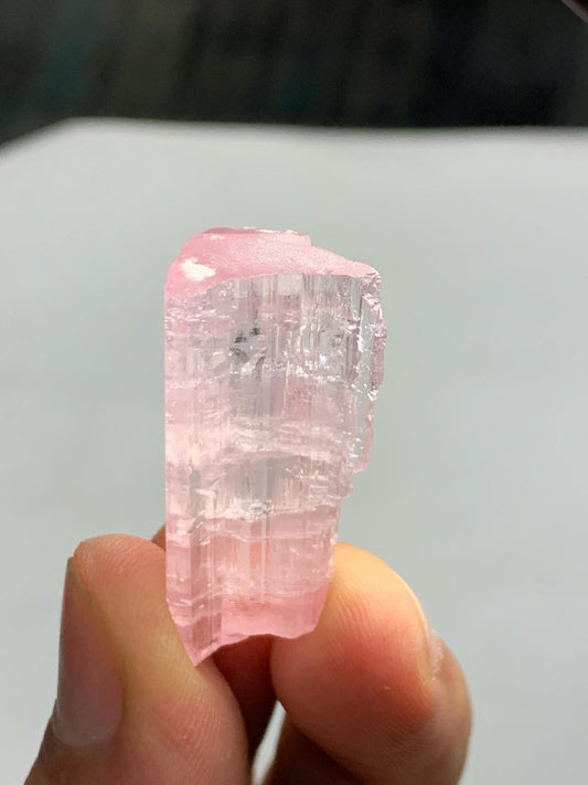 Pink Tourmaline Crystal 41 ct - Baby Pink Stone of Compassion and Peace