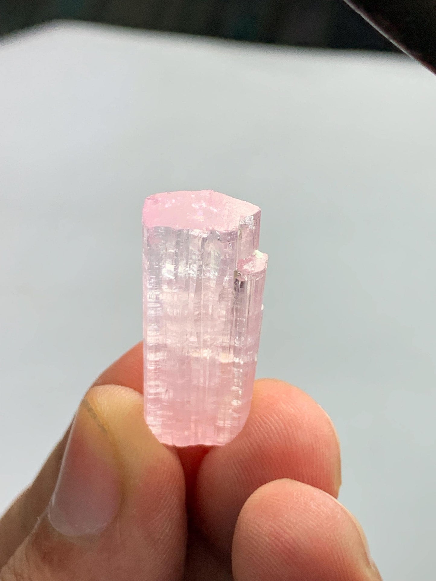 Pink Tourmaline Crystal 27 ct - Calming Mineral for Love Energy
