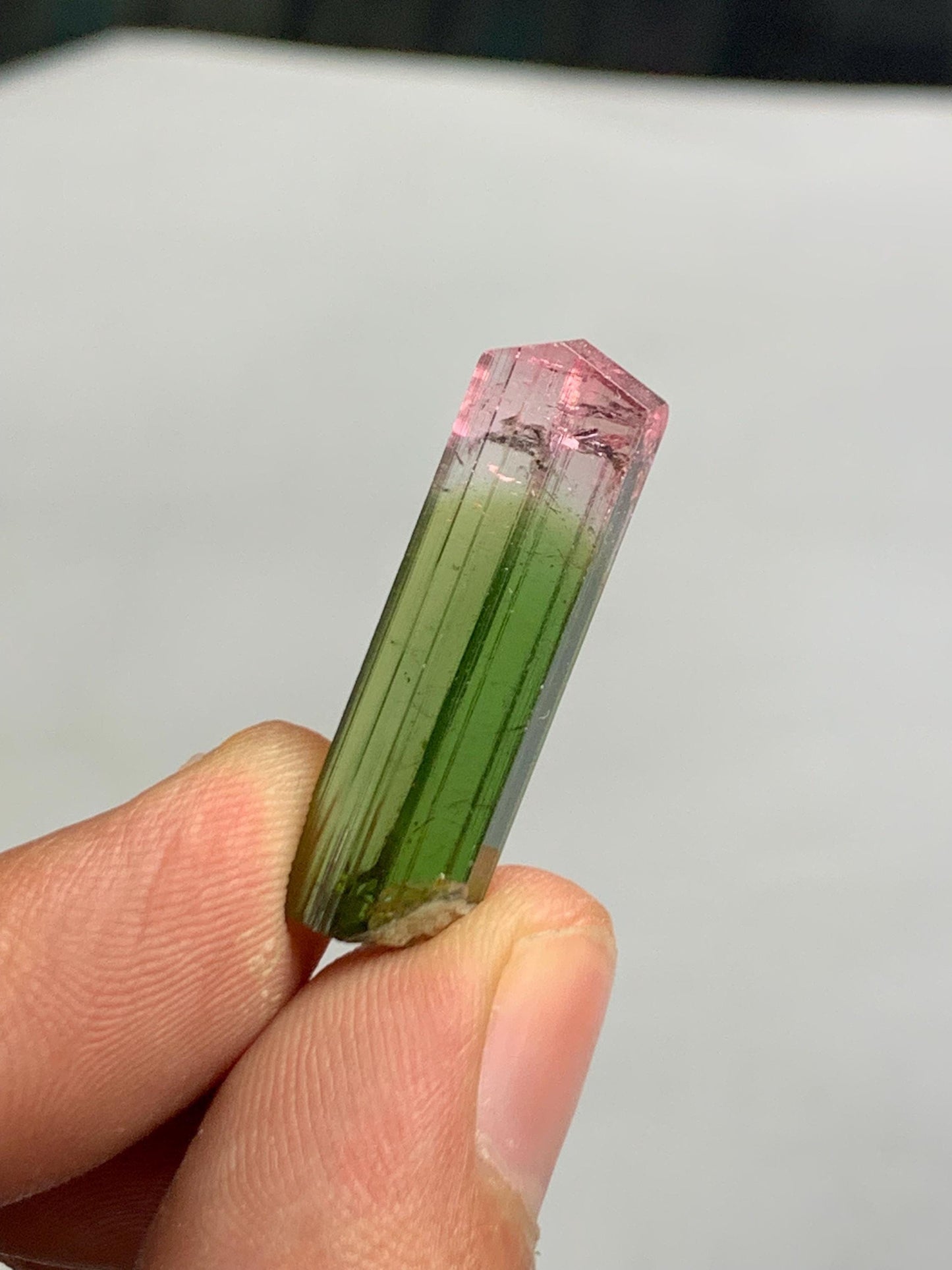 Paprok Tourmaline Crystal 15 ct - Rare Afghan Collector Gem