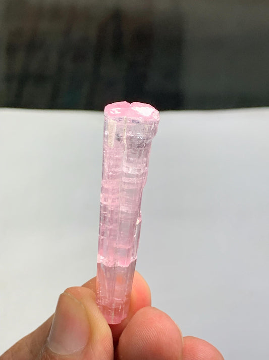 Pink Tourmaline Crystal 45 ct - Gentle Energy Stone from Afghanistan