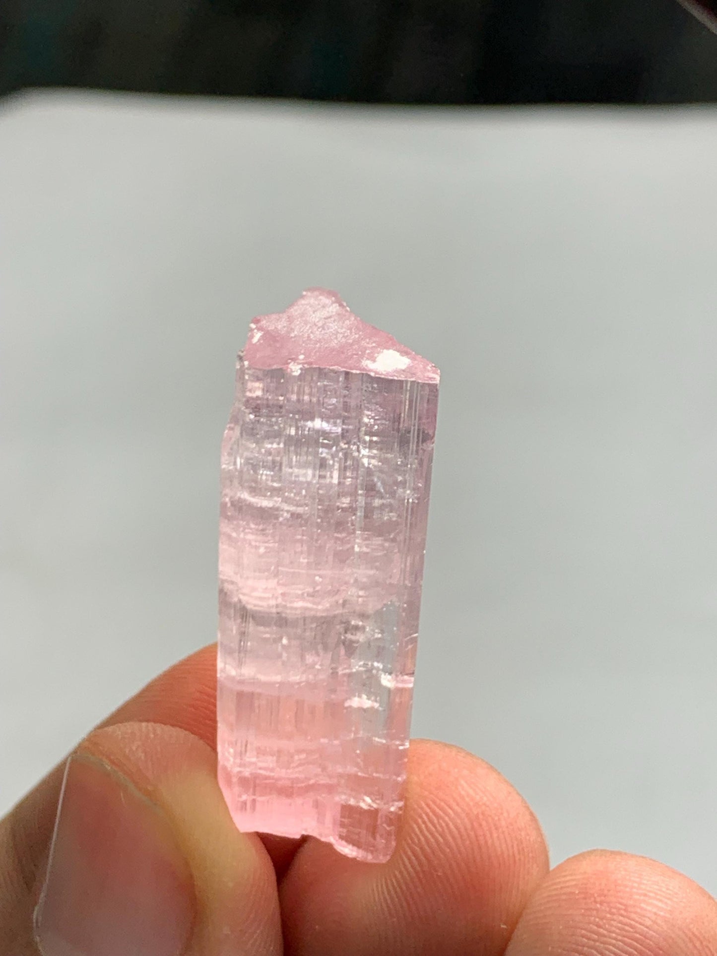 Pink Tourmaline Crystal 41 ct - Baby Pink Stone of Compassion and Peace