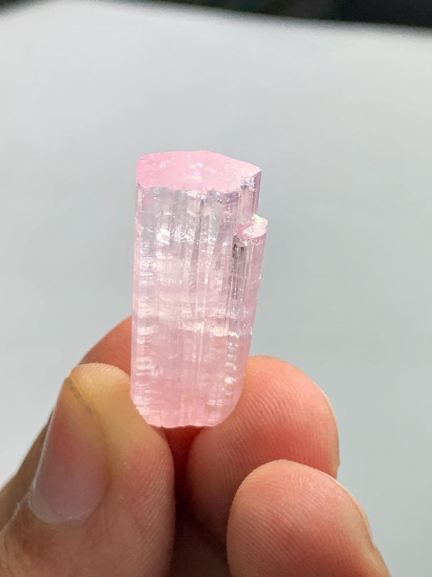 Pink Tourmaline Crystal 27 ct - Calming Mineral for Love Energy