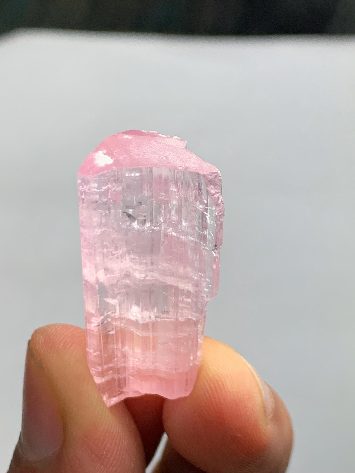 Pink Tourmaline Crystal 41 ct - Baby Pink Stone of Compassion and Peace