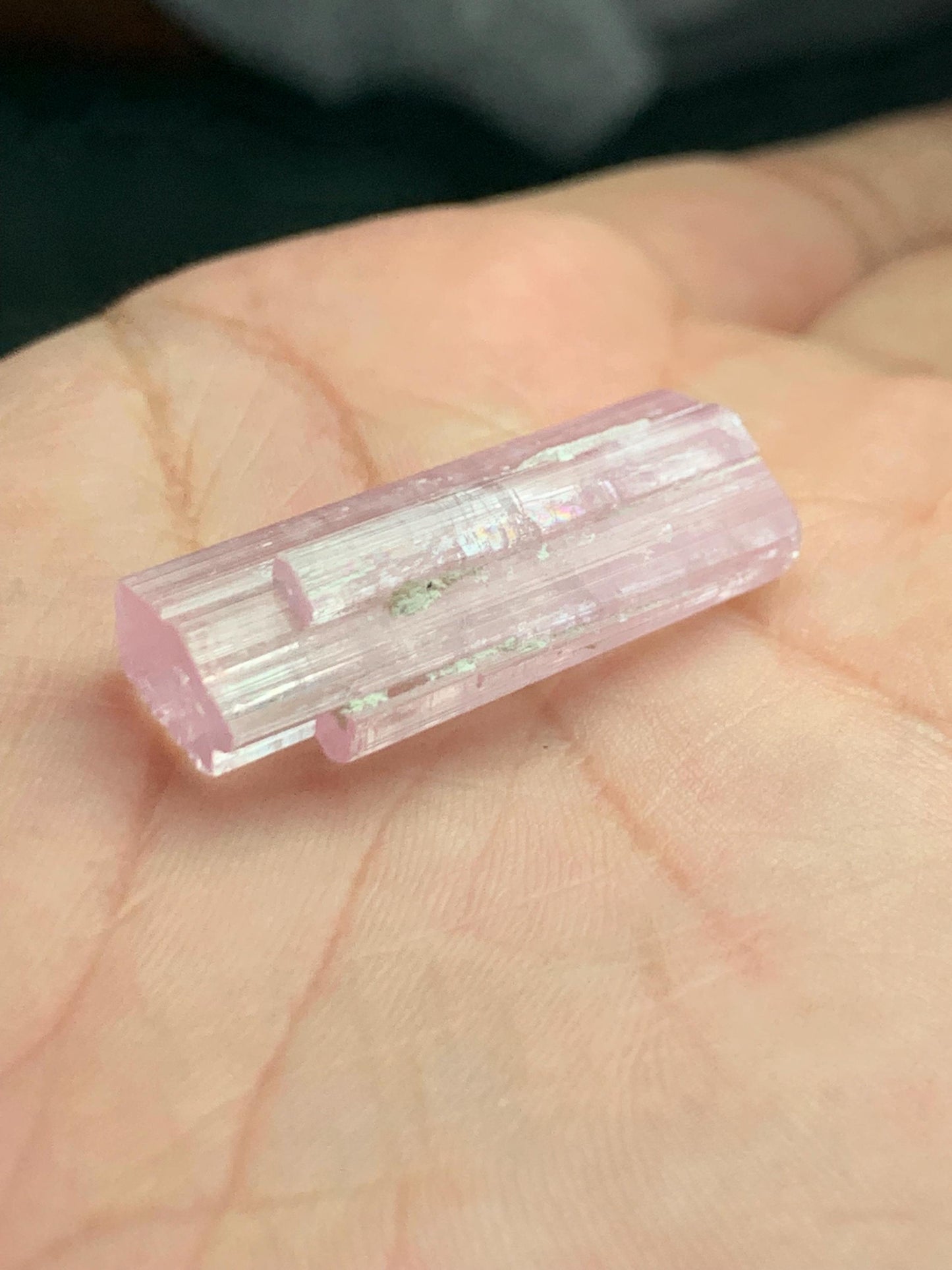 Pink Tourmaline Crystal 27 ct - Calming Mineral for Love Energy