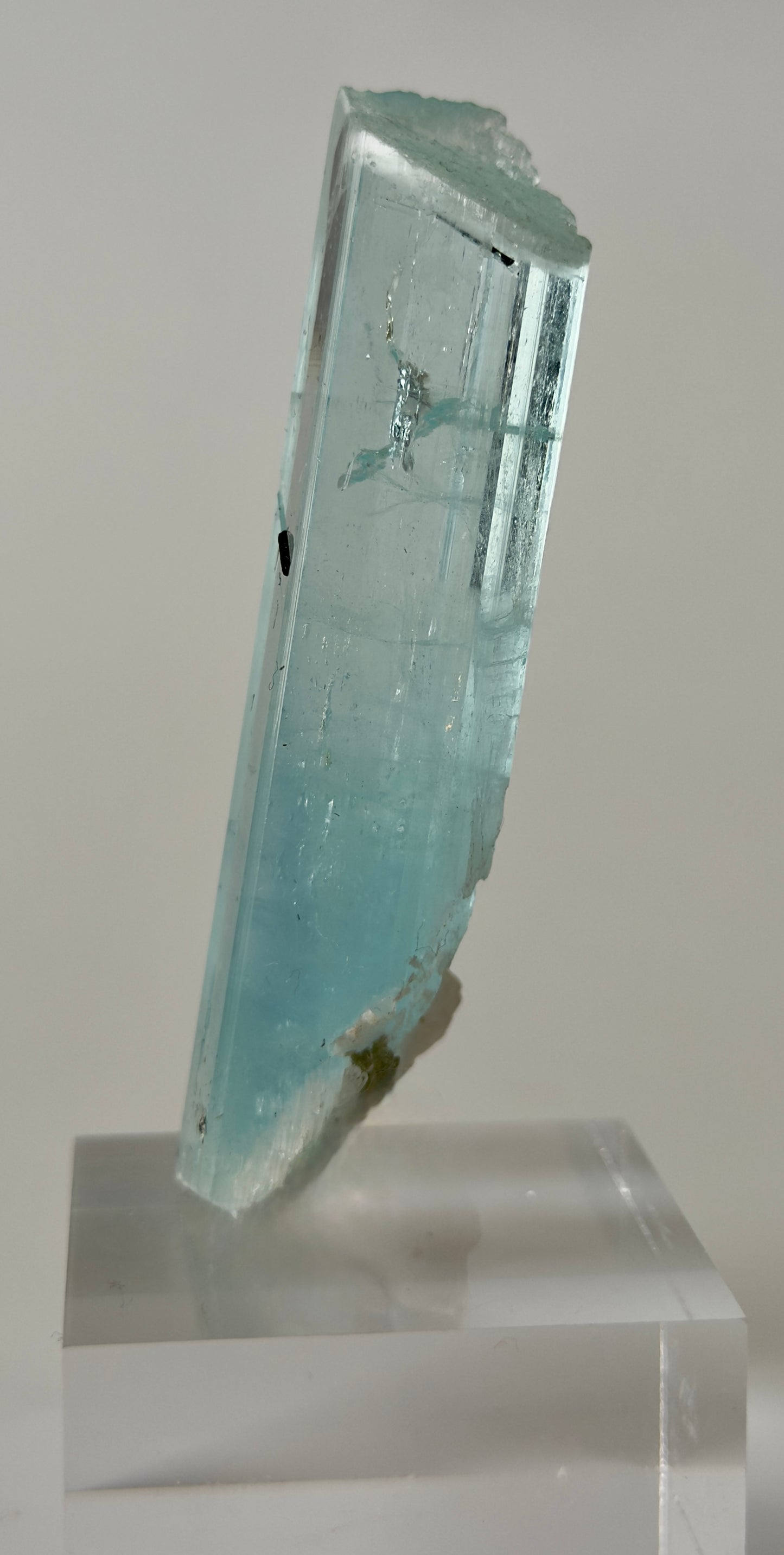 Blue Aquamarine Crystal Specimen 38.11g – Shigar Pakistan Natural Beryl