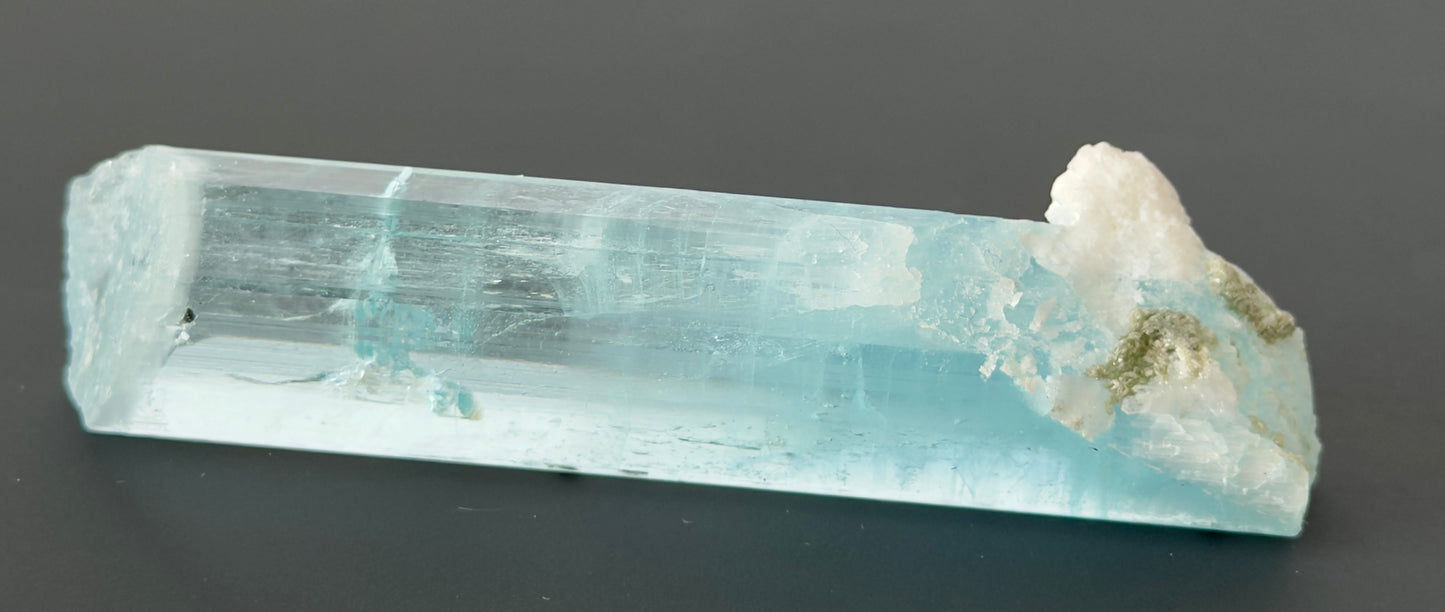 Blue Aquamarine Crystal Specimen 38.11g – Shigar Pakistan Natural Beryl