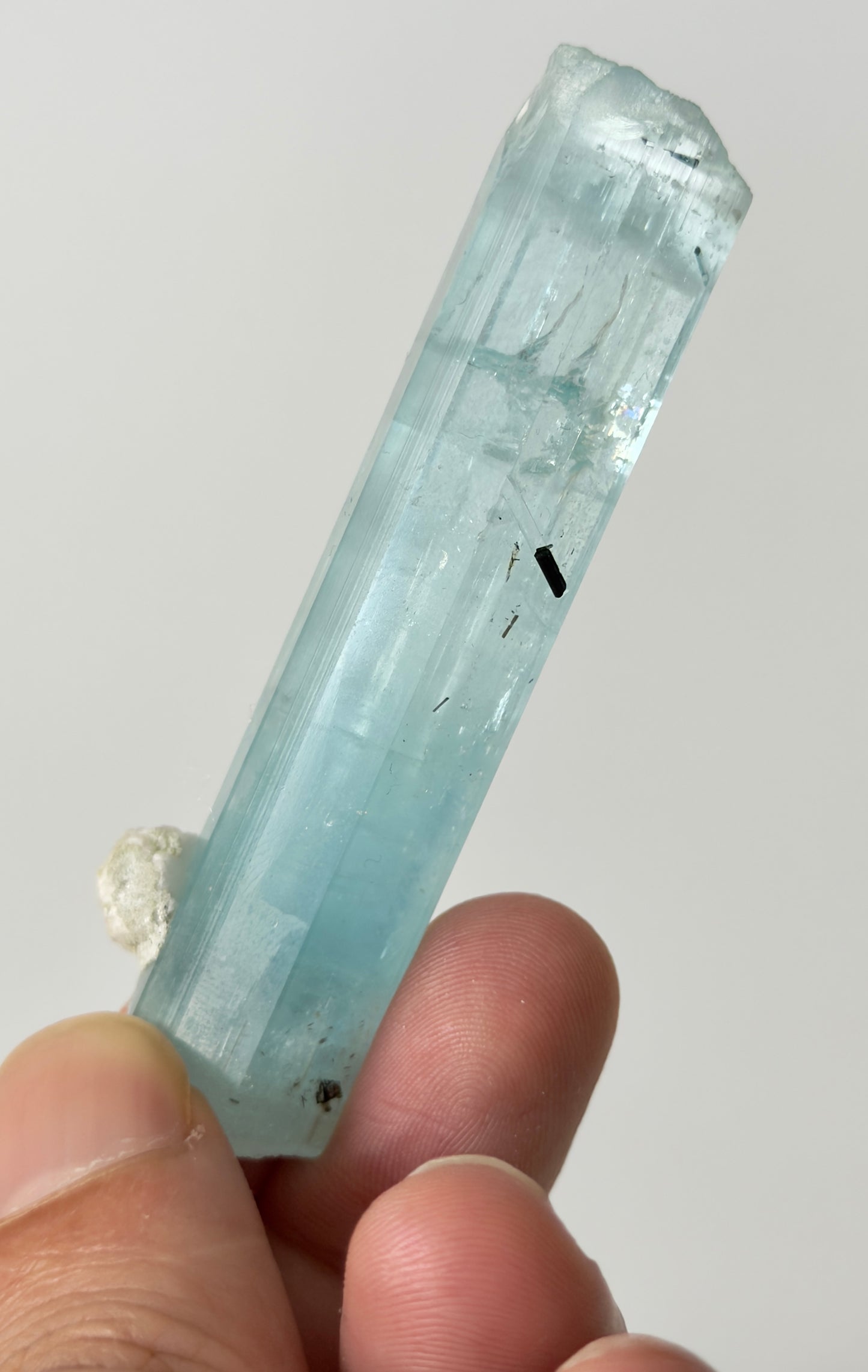 Blue Aquamarine Crystal Specimen 38.11g – Shigar Pakistan Natural Beryl