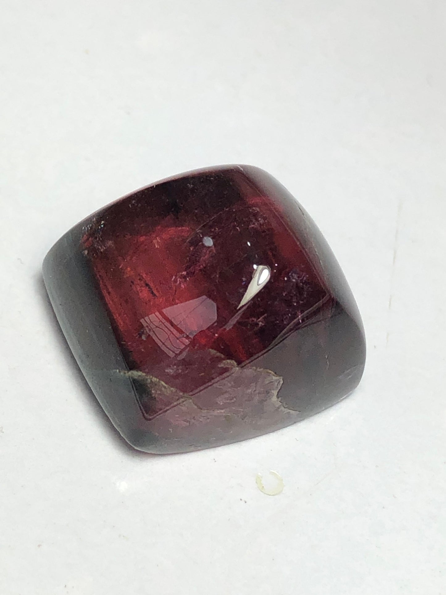 48 carats very beautiful natural tourmaline cabochon 20mm long