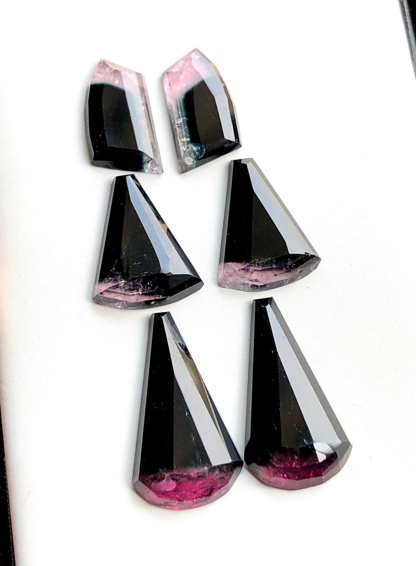 42 carats natural afghani tourmaline pairs