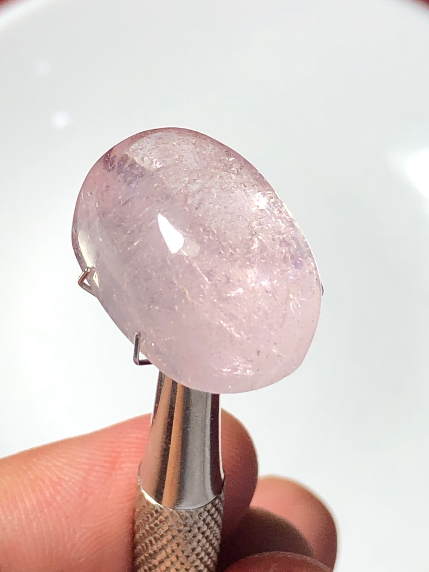 30.90 carat stunning natural morganite cabochon available 21*14*11mm