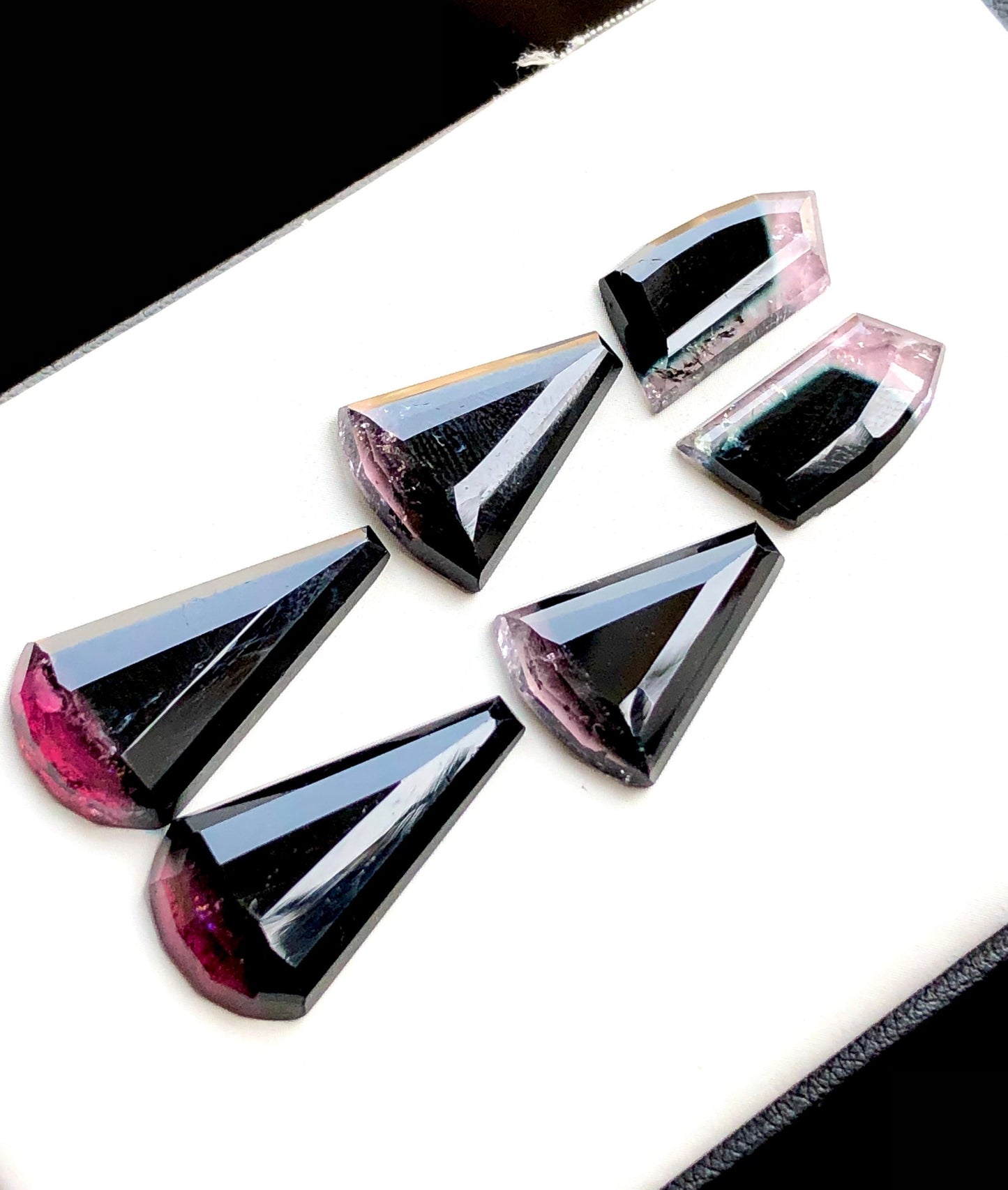 42 carats natural afghani tourmaline pairs