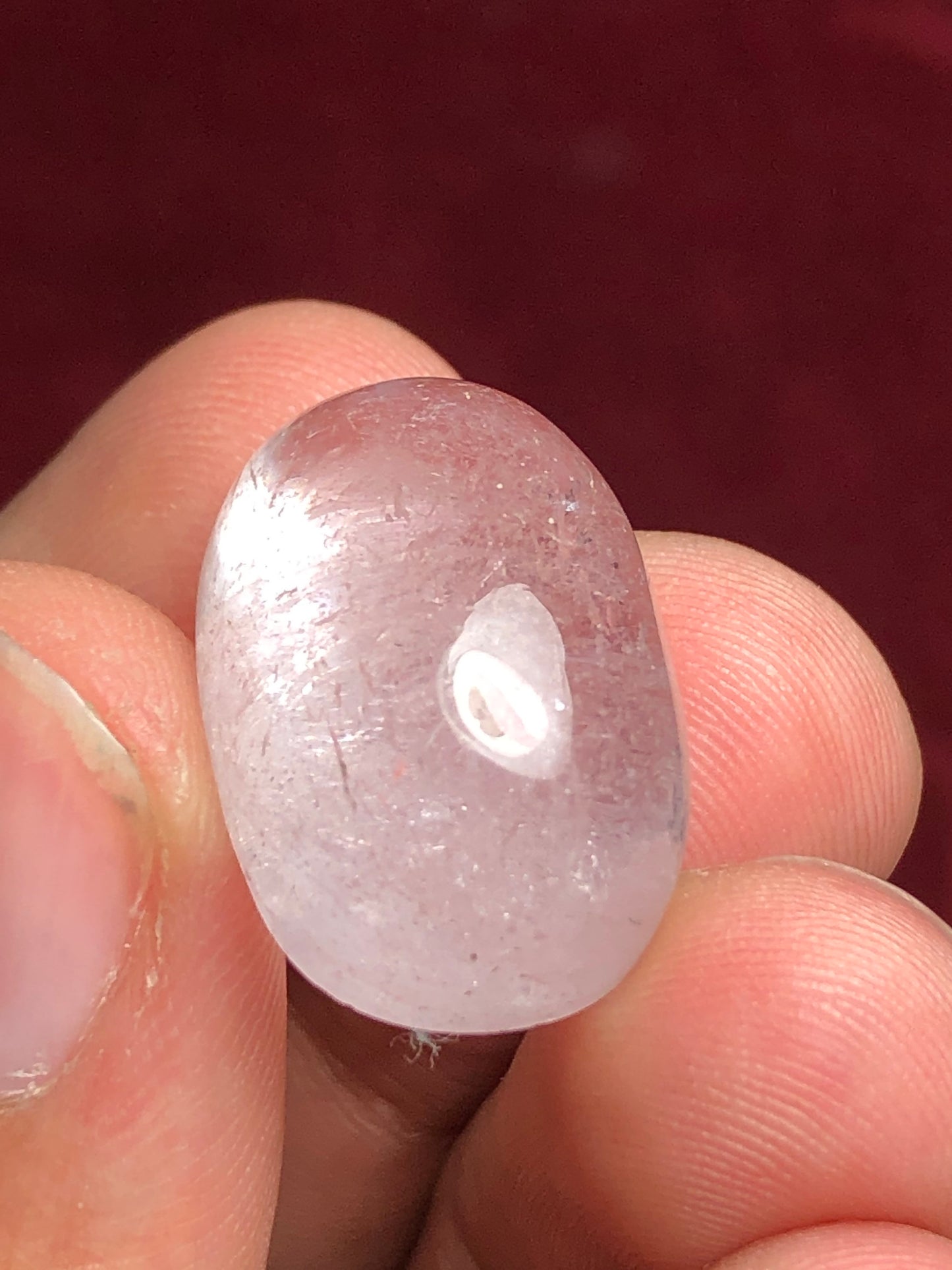 30.90 carat stunning natural morganite cabochon available 21*14*11mm