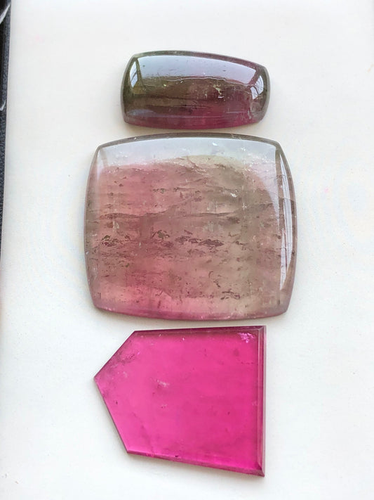 76 carats very beautiful tourmaline cabochons available for sale