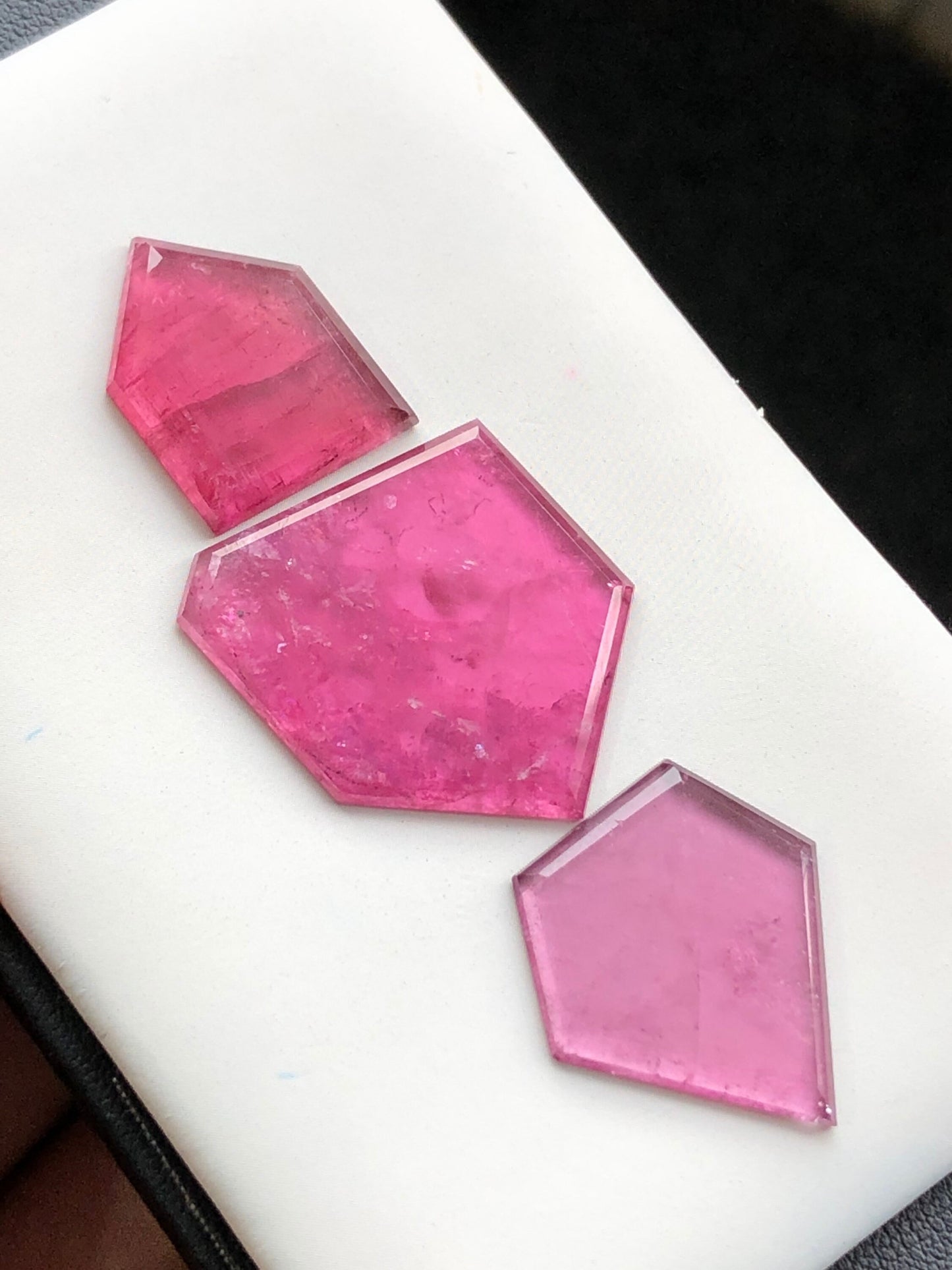 35.90 carats very beautiful natural geometry shape tourmaline available for sale