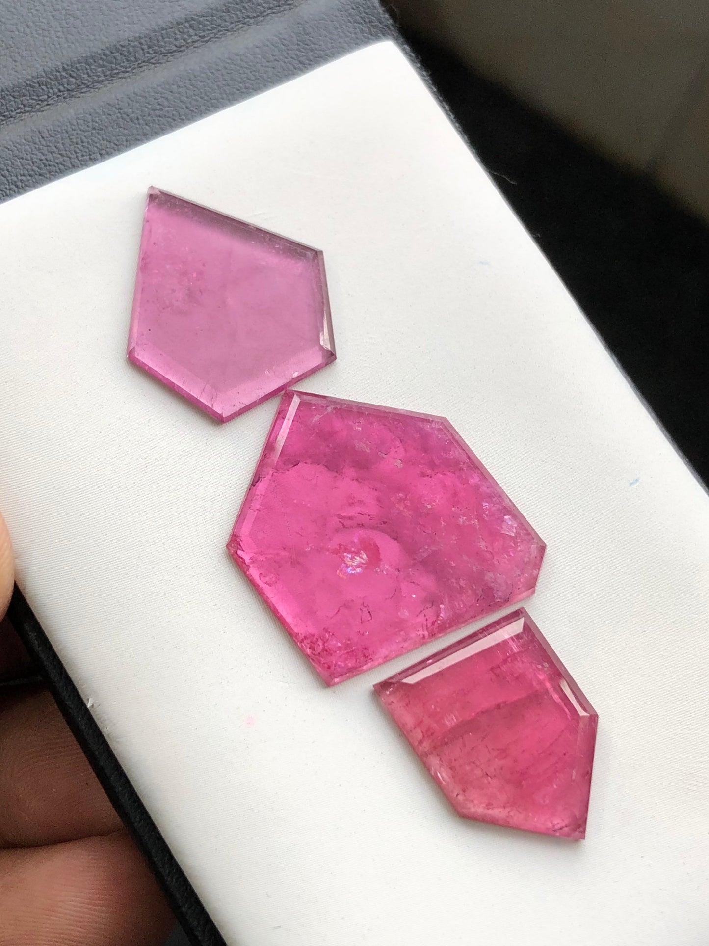 35.90 carats very beautiful natural geometry shape tourmaline available for sale