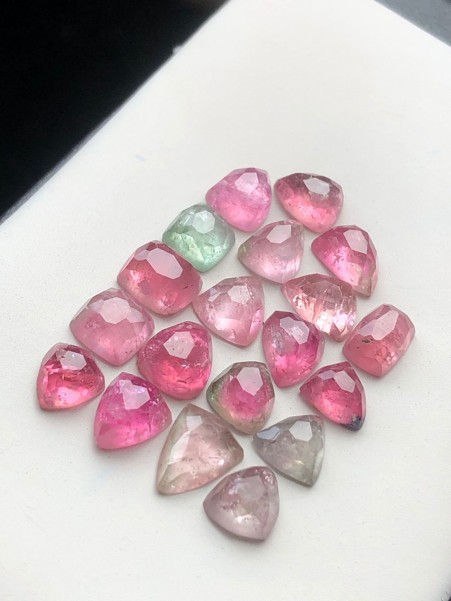 31 carats very beautiful natural afghani tourmaline rosecuts available for sale