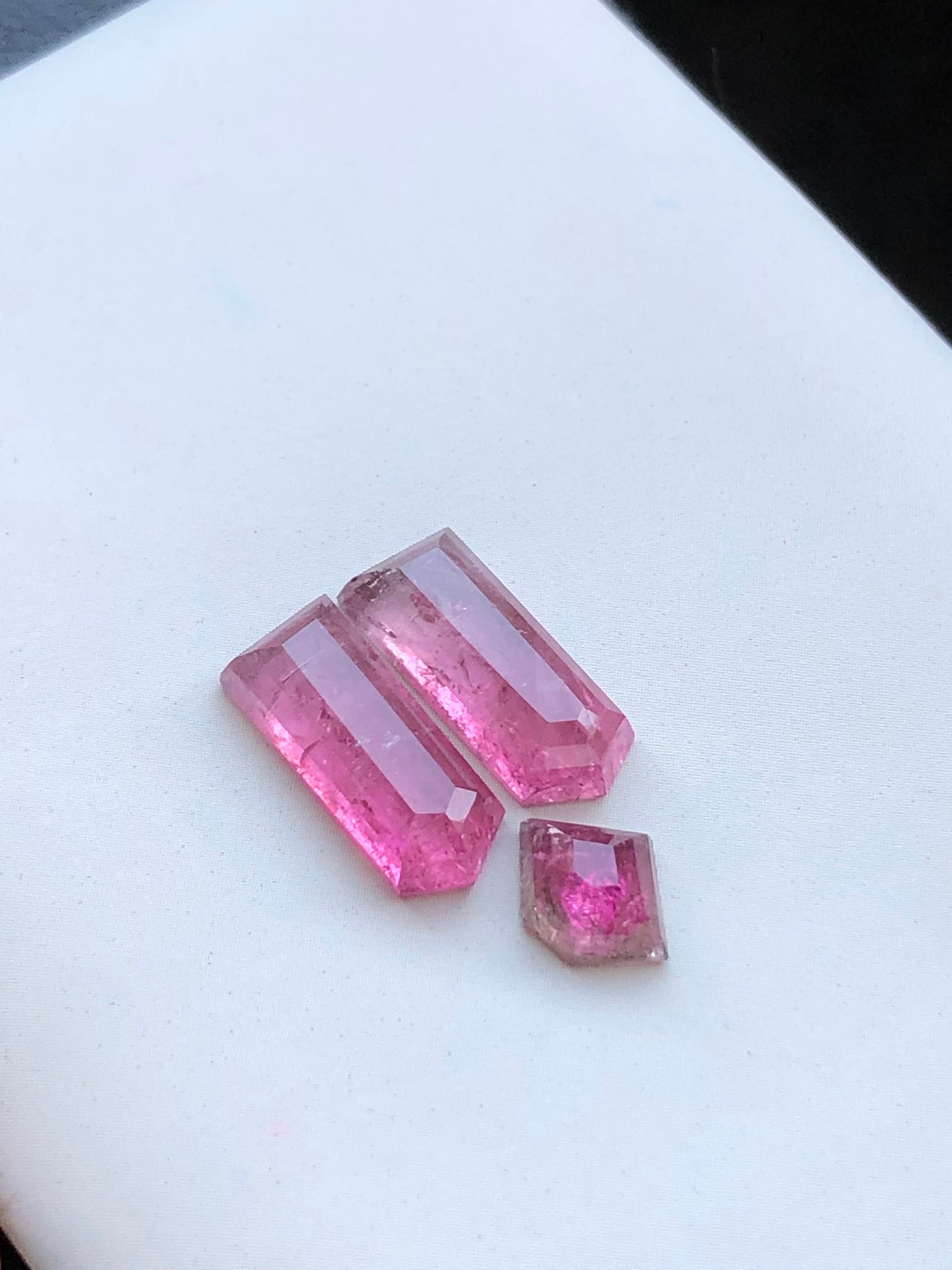 8.20 carats very beautiful natural tourmaline pair set available for sale