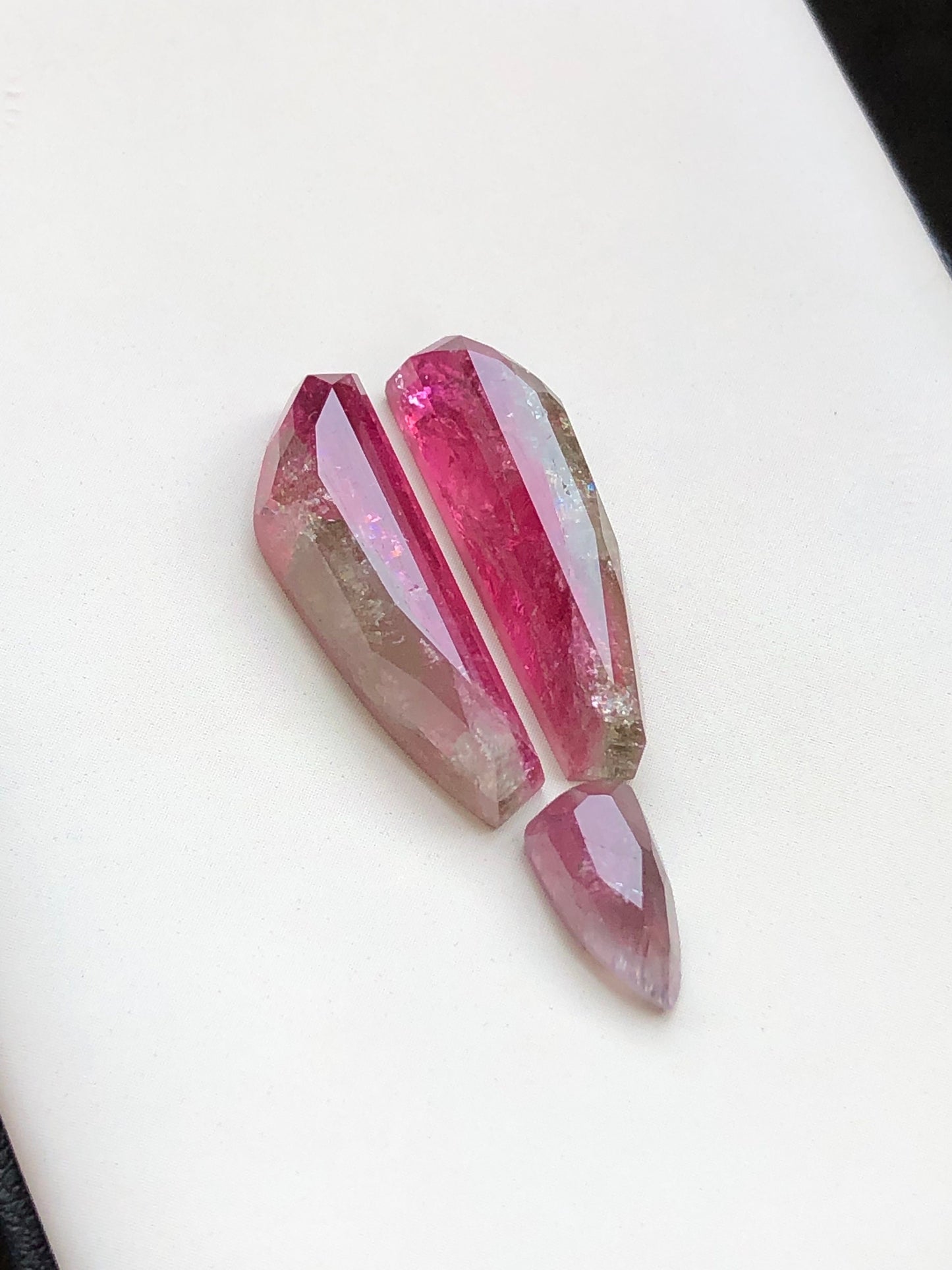 22.50 carat very beautiful natural tourmaline pair set available for sale