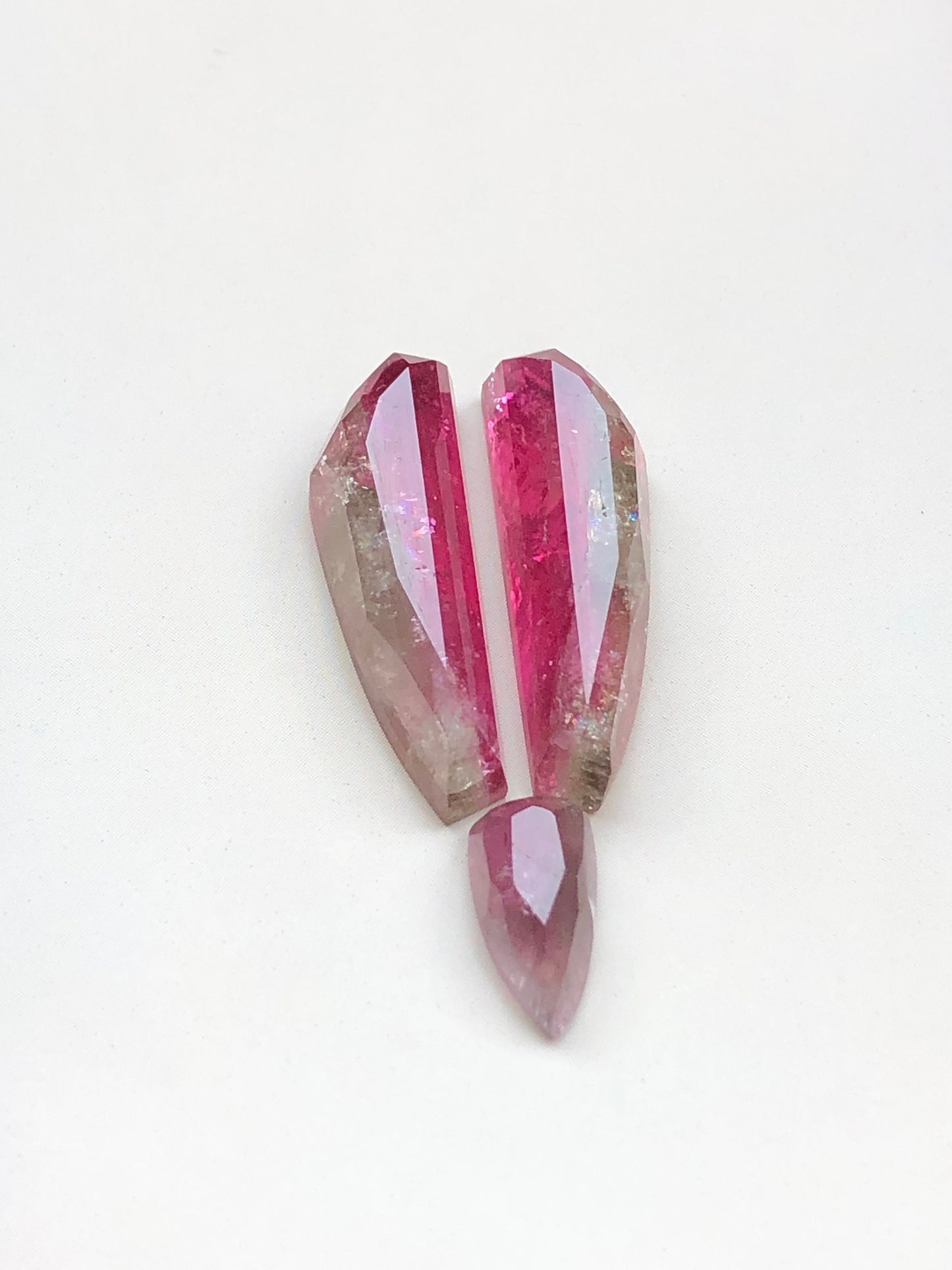 22.50 carat very beautiful natural tourmaline pair set available for sale