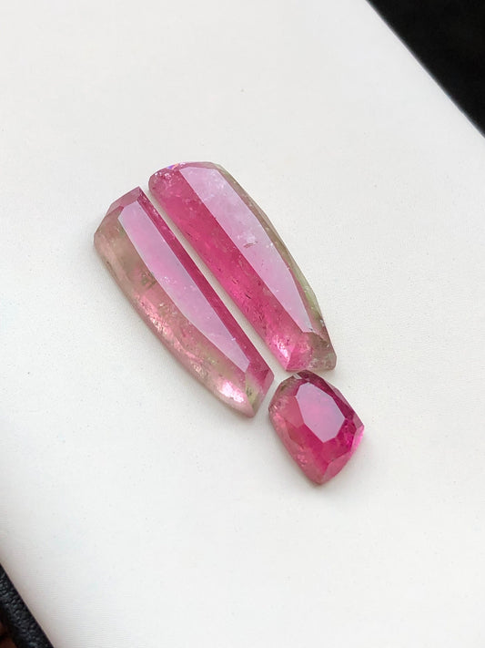 15.30 carat very beautiful natural tourmaline pair set available for sale